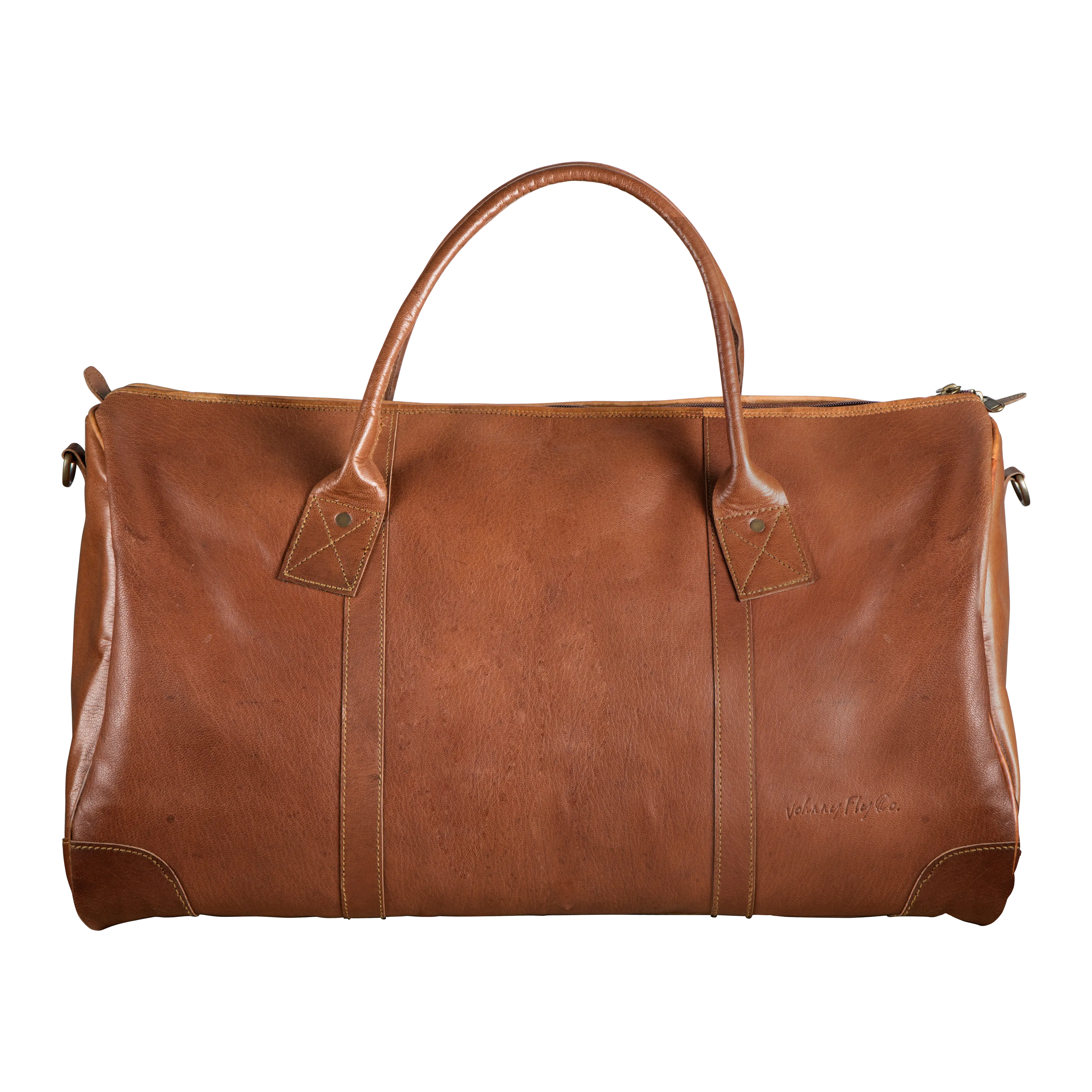 Traveler Duffle – Vintage Leather 71L Travel Bag - Image 3