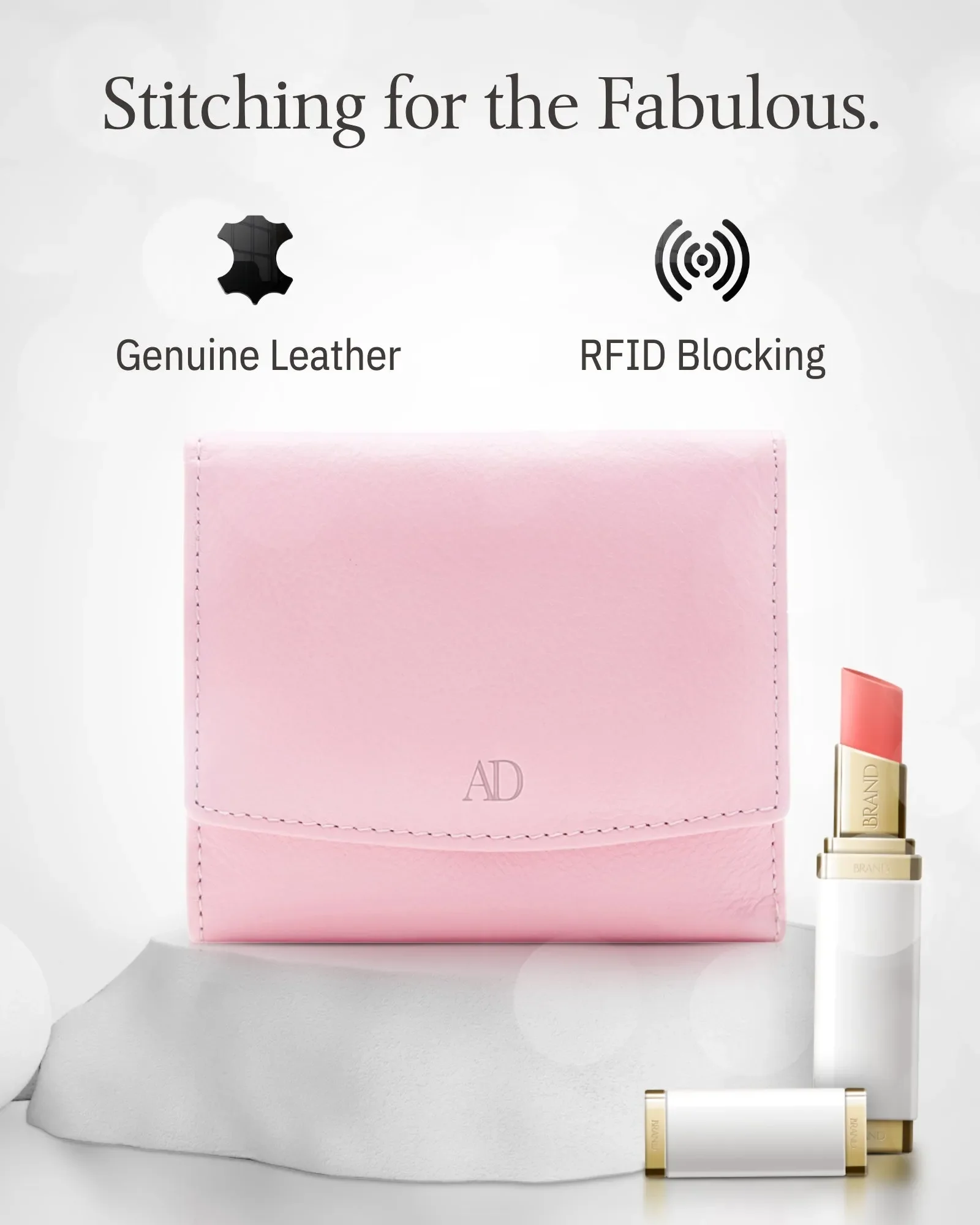 Trifold Coin Wallet with ID Window - Image 15