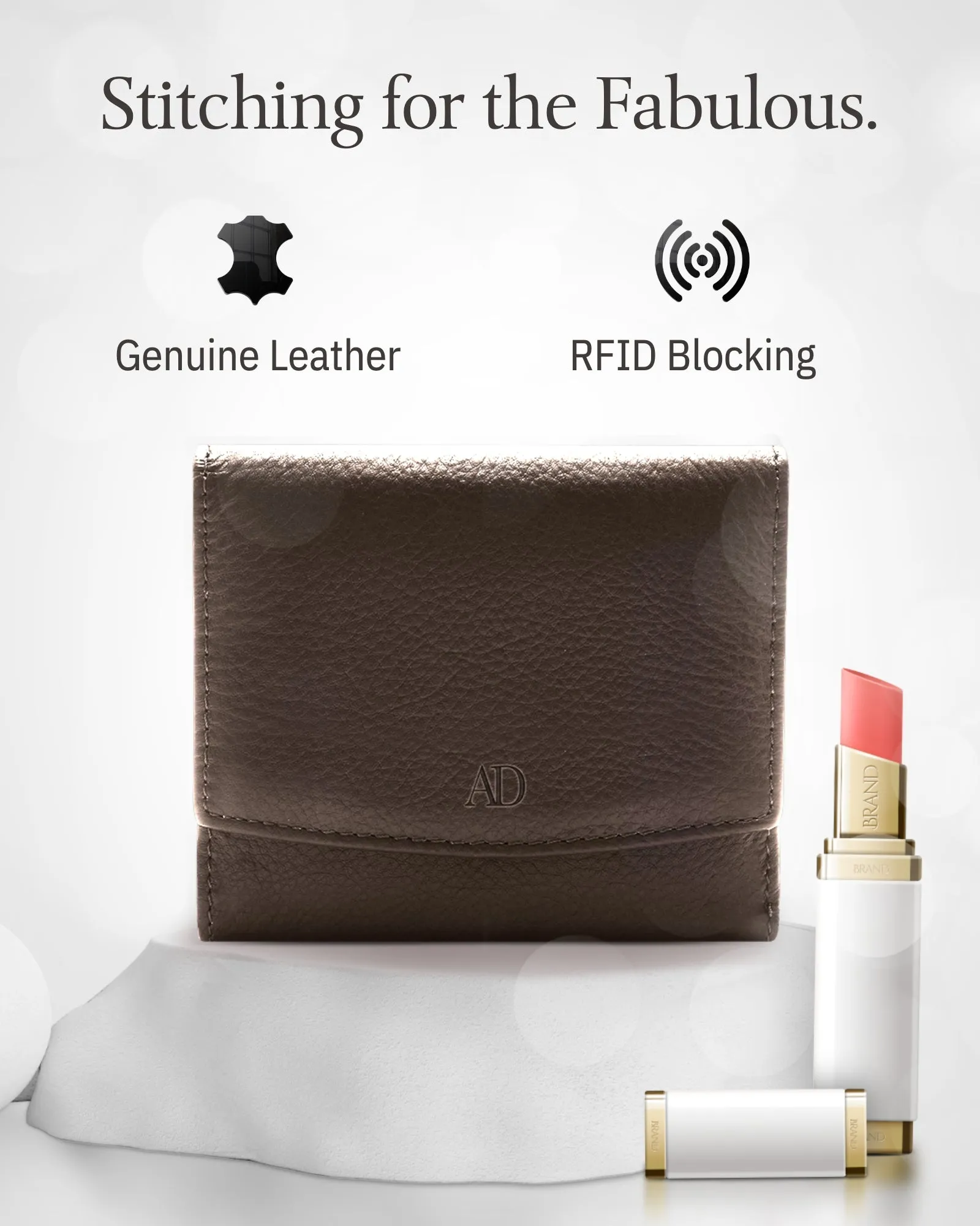 Trifold Coin Wallet with ID Window - Image 33