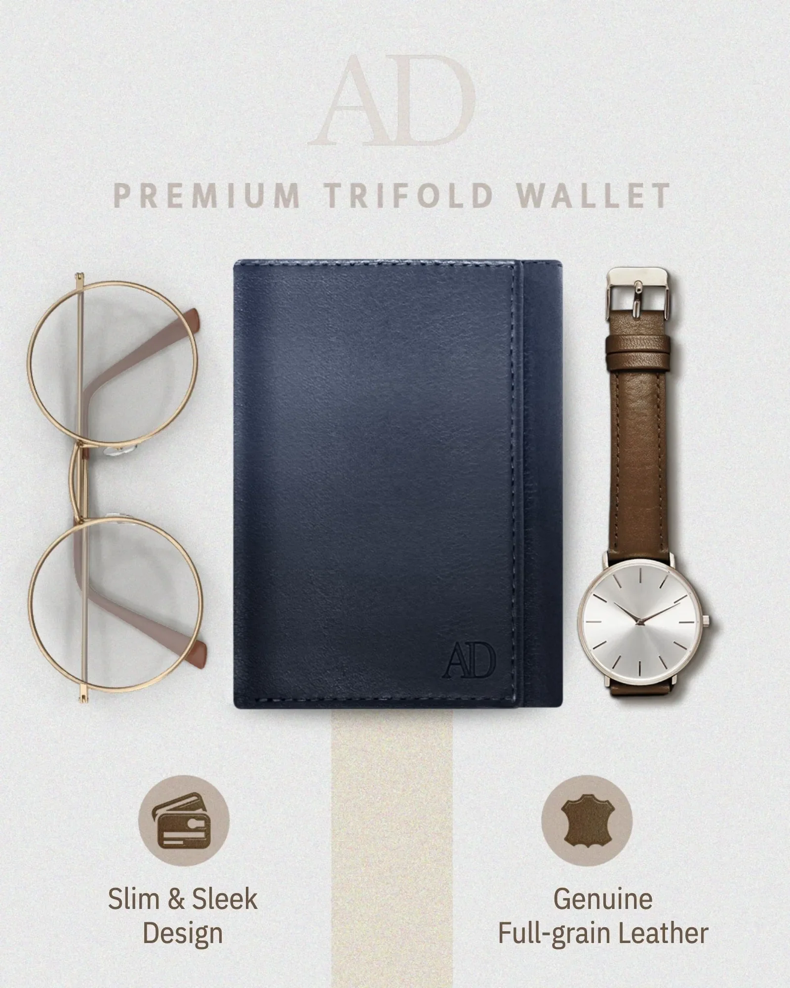 Trifold Wallet With ID Window - Image 39