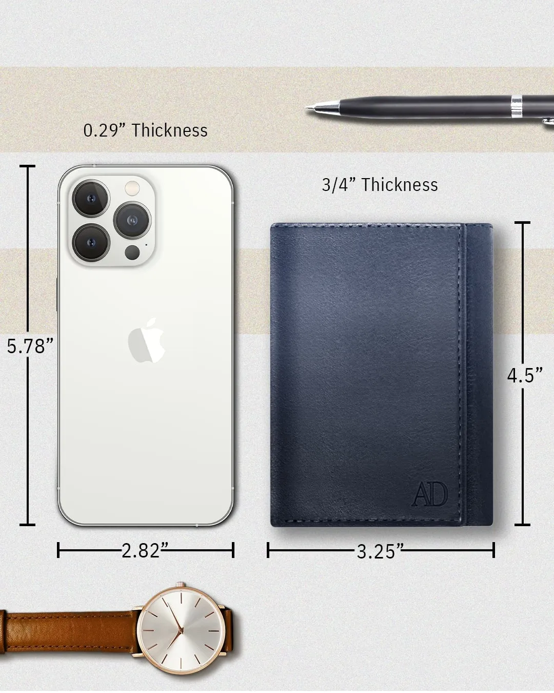 Trifold Wallet With ID Window - Image 53