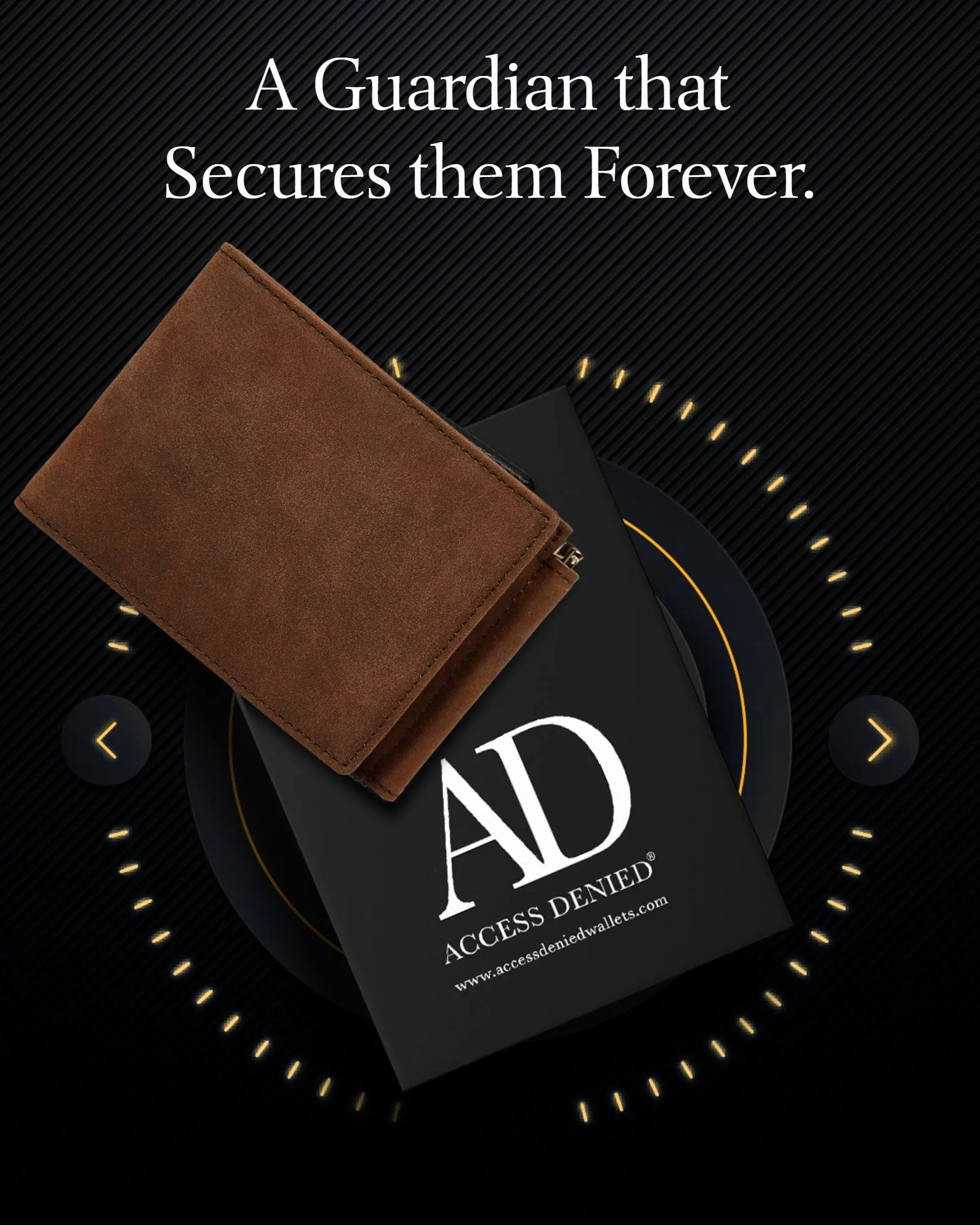 Trifold Wallet With Removable Money Clip - Image 18