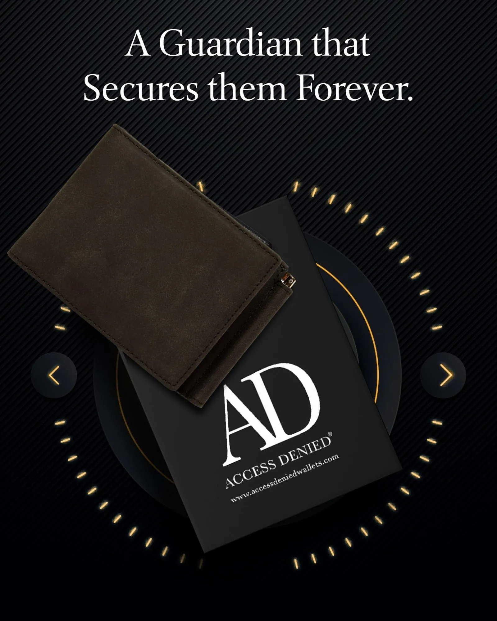 Trifold Wallet With Removable Money Clip - Image 24