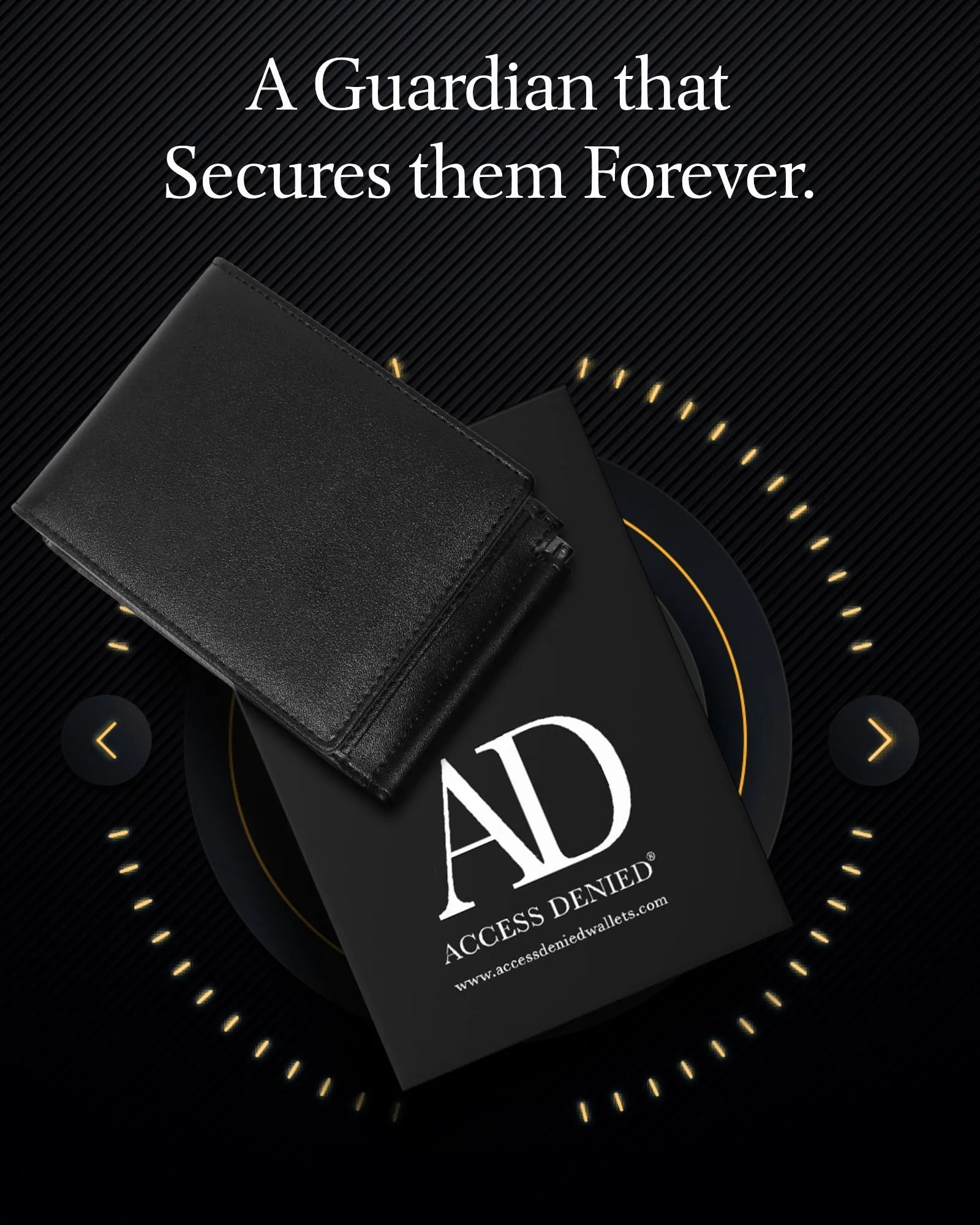 Trifold Wallet With Removable Money Clip - Image 6