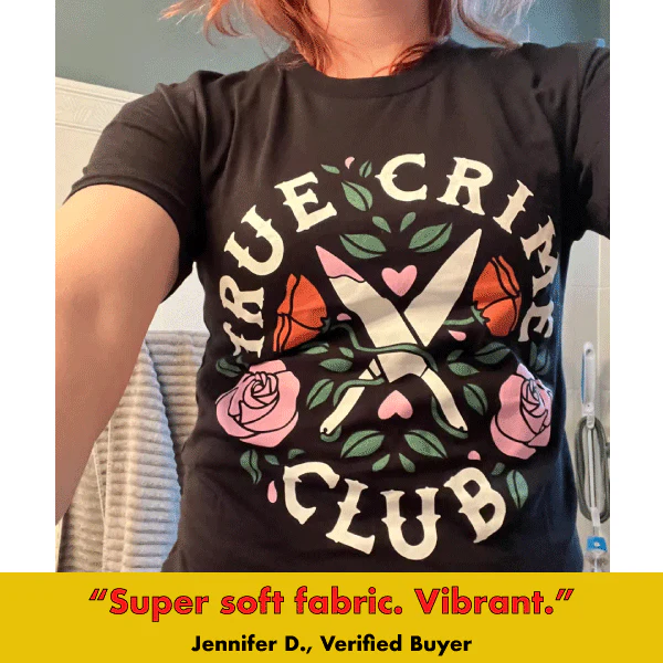 'True Crime Club' Shirt - Image 3