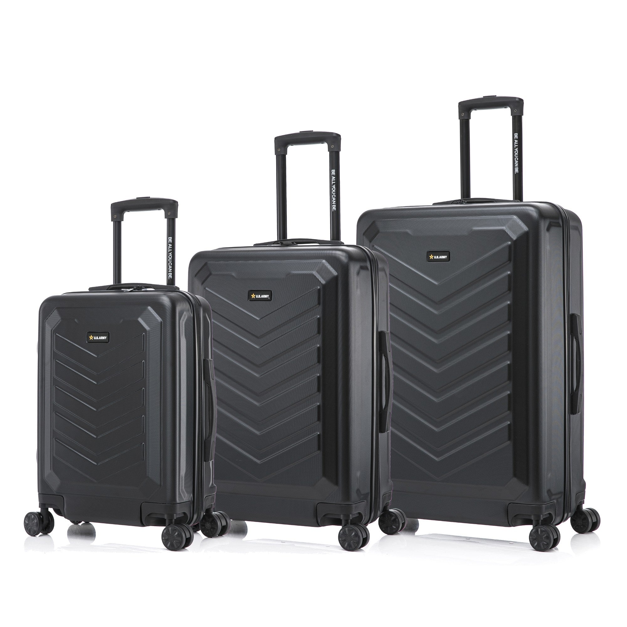 U.S. ARMY FOX 3-Piece Luggage Set 20”/24”/28” - Image 12