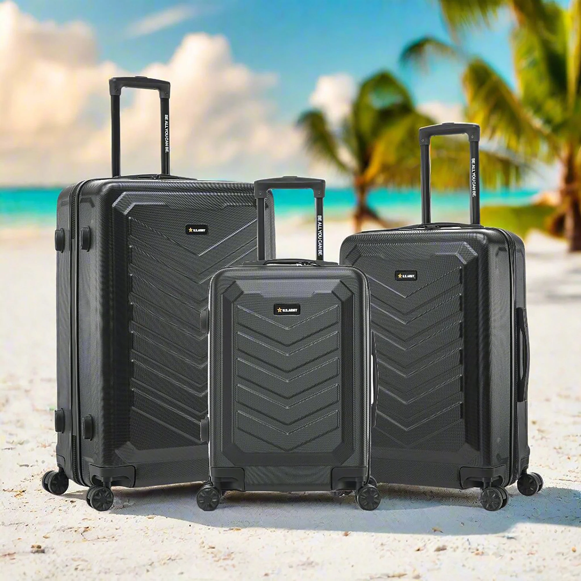 U.S. ARMY FOX 3-Piece Luggage Set 20”/24”/28” - Image 14