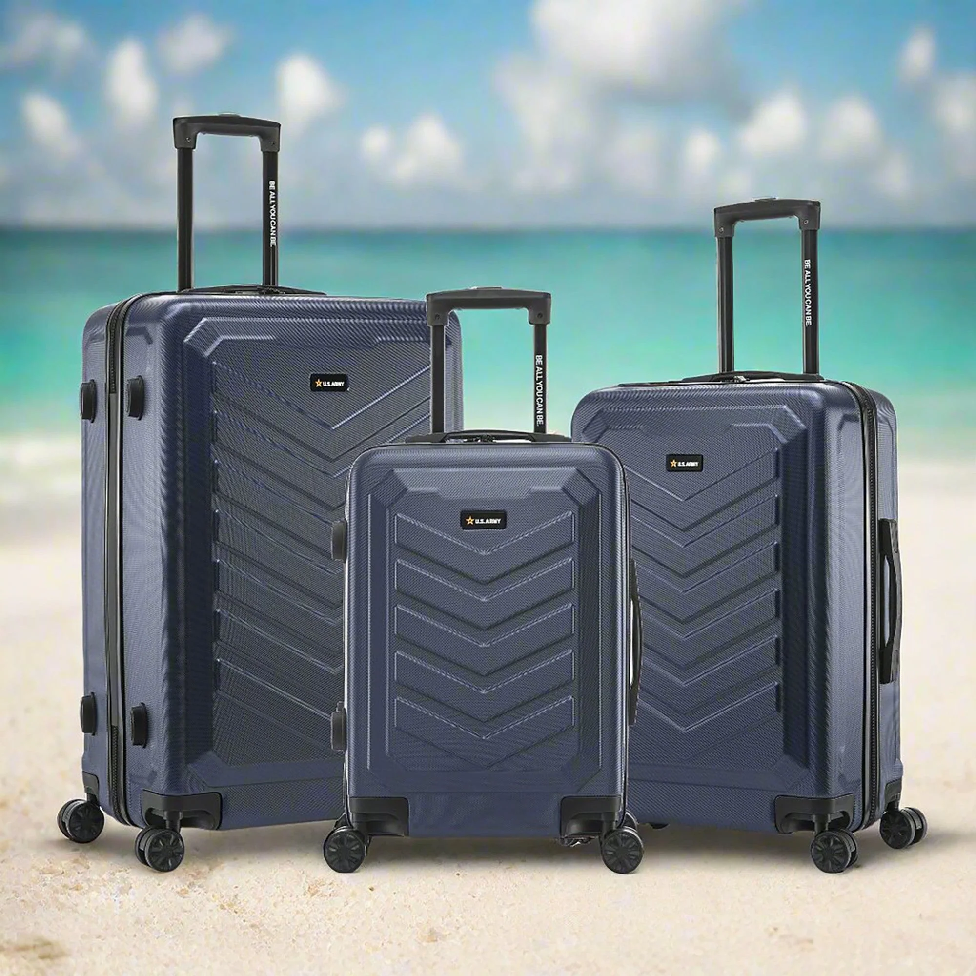 U.S. ARMY FOX 3-Piece Luggage Set 20”/24”/28” - Image 23