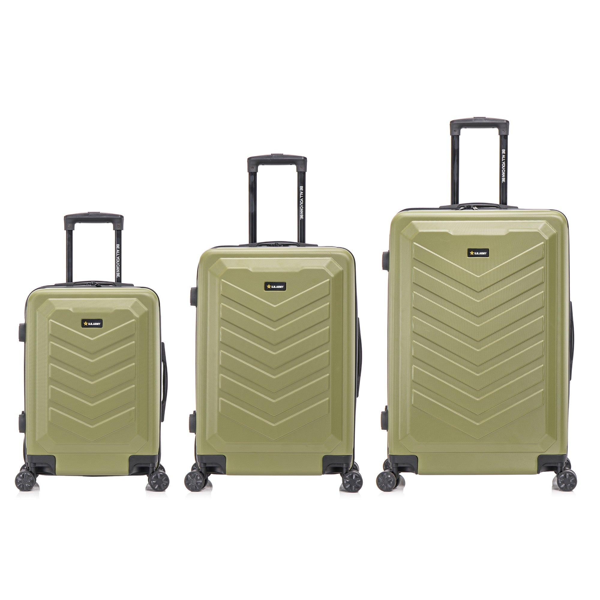 U.S. ARMY FOX 3-Piece Luggage Set 20”/24”/28” - Image 6