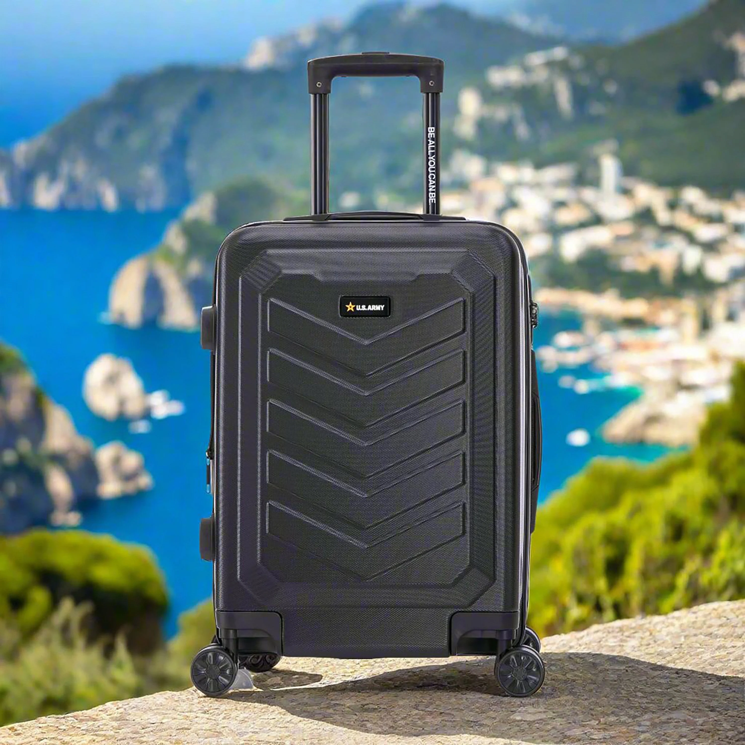 U.S. ARMY FOX PRO 20" Expandable Carry-On Suitcase with TSA Lock - Image 13