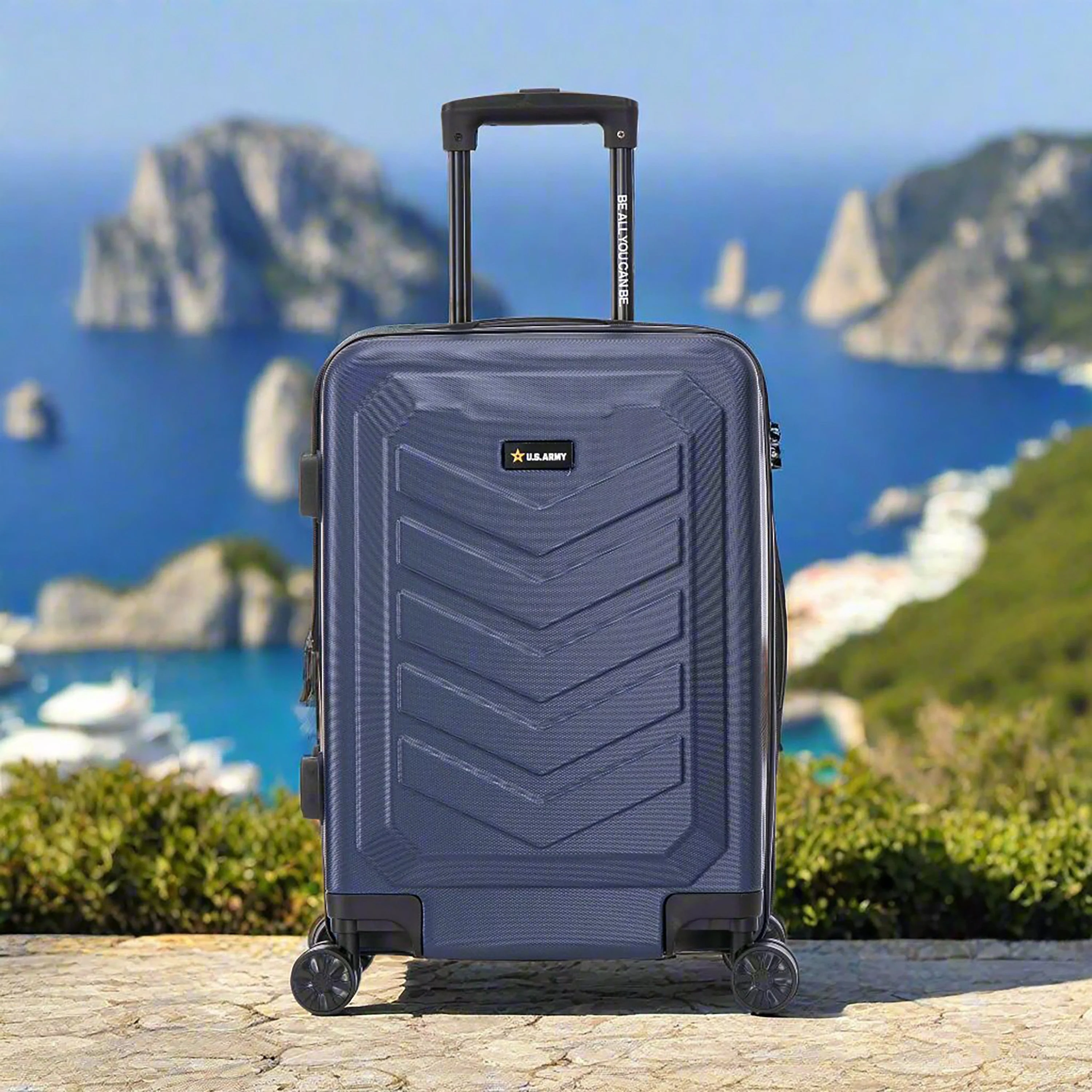 U.S. ARMY FOX PRO 20" Expandable Carry-On Suitcase with TSA Lock - Image 21