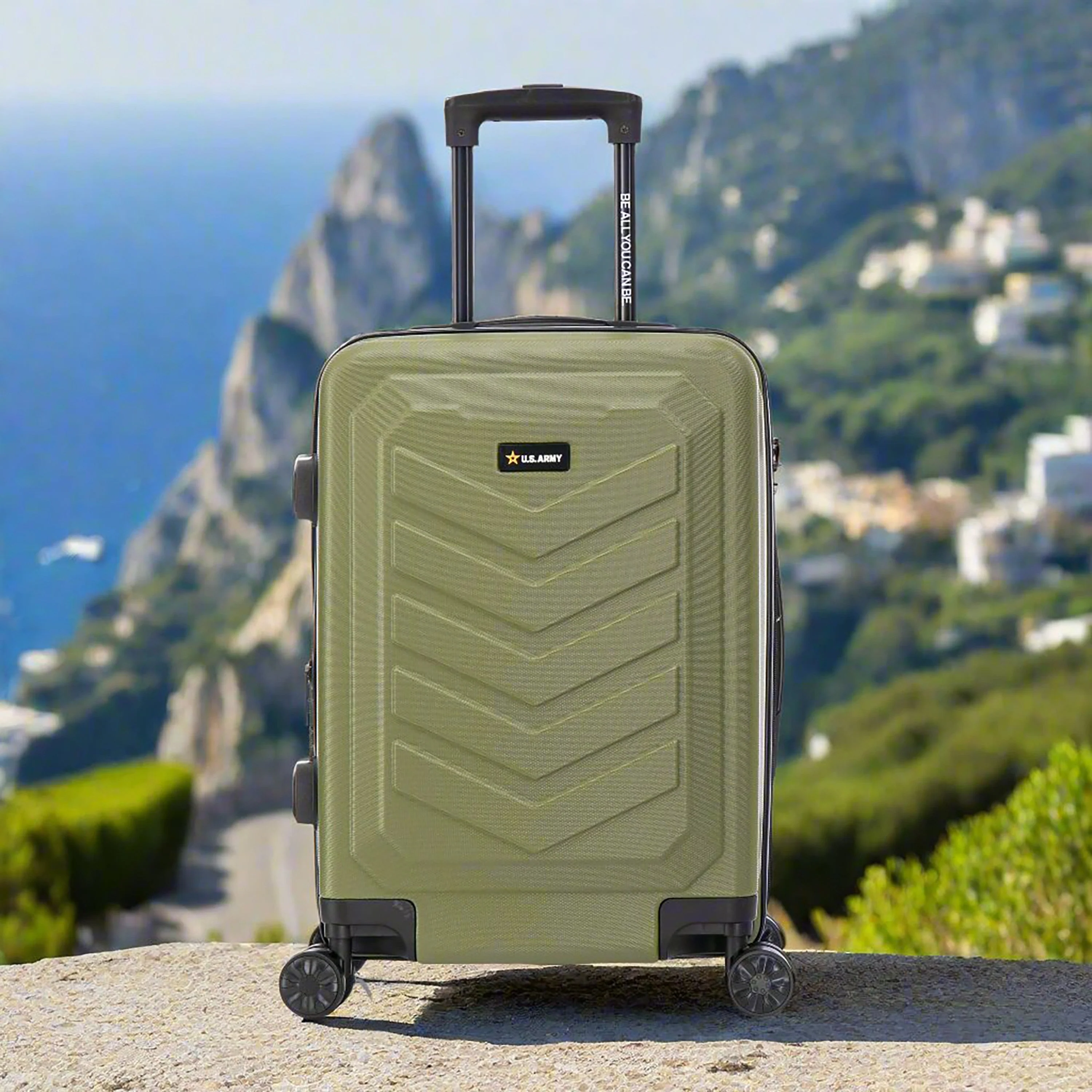 U.S. ARMY FOX PRO 20" Expandable Carry-On Suitcase with TSA Lock - Image 5