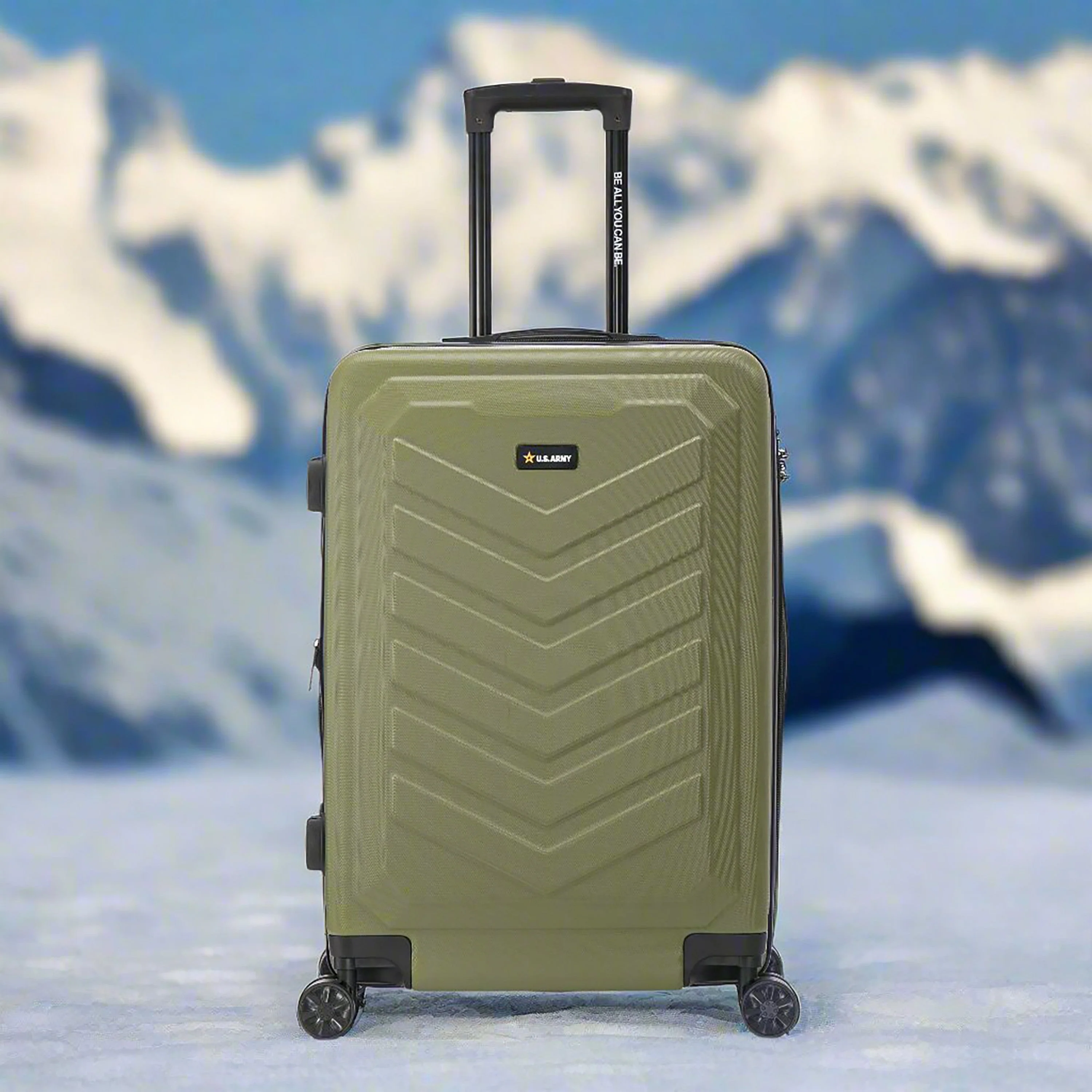 U.S. ARMY FOX PRO 24" Expandable Medium Suitcase with TSA Lock - Image 23