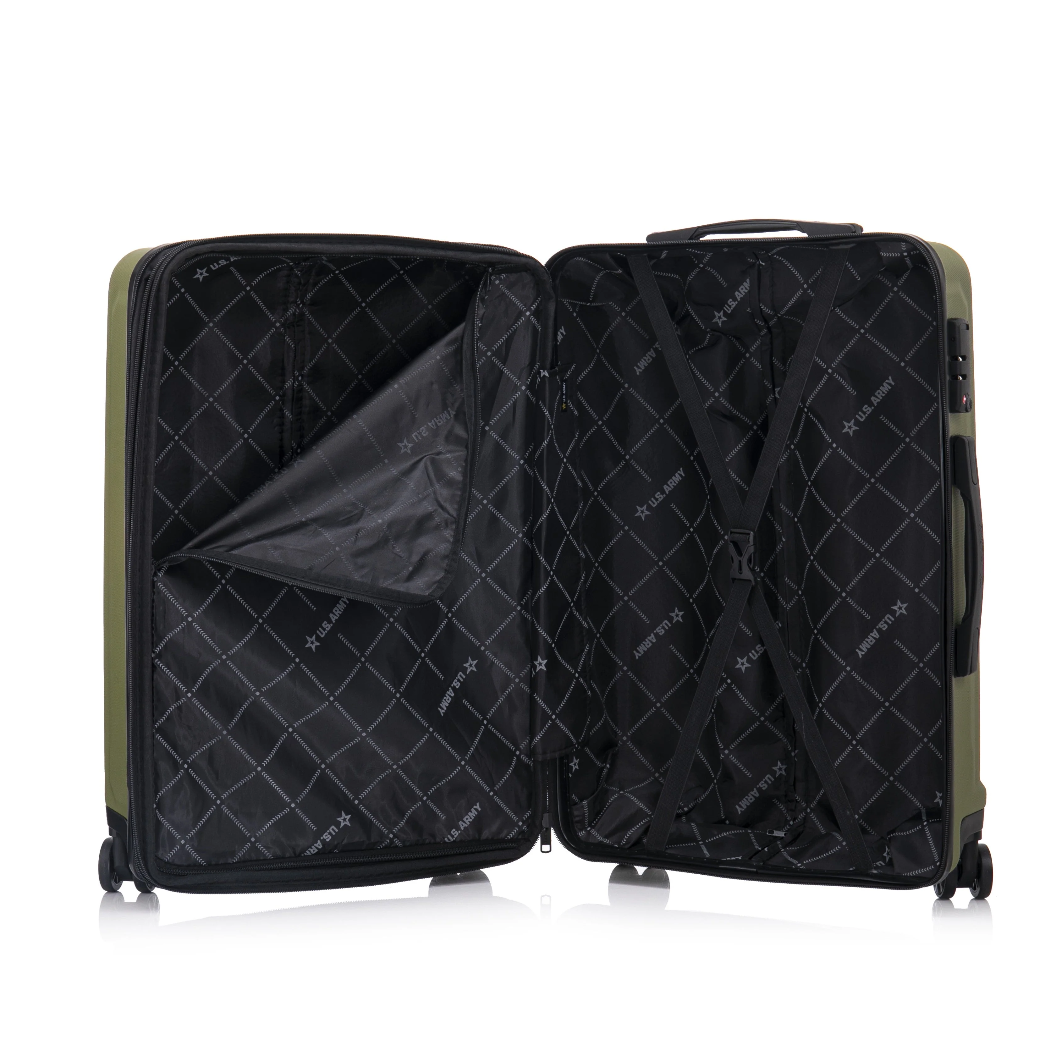 U.S. ARMY FOX PRO 24" Expandable Medium Suitcase with TSA Lock - Image 25