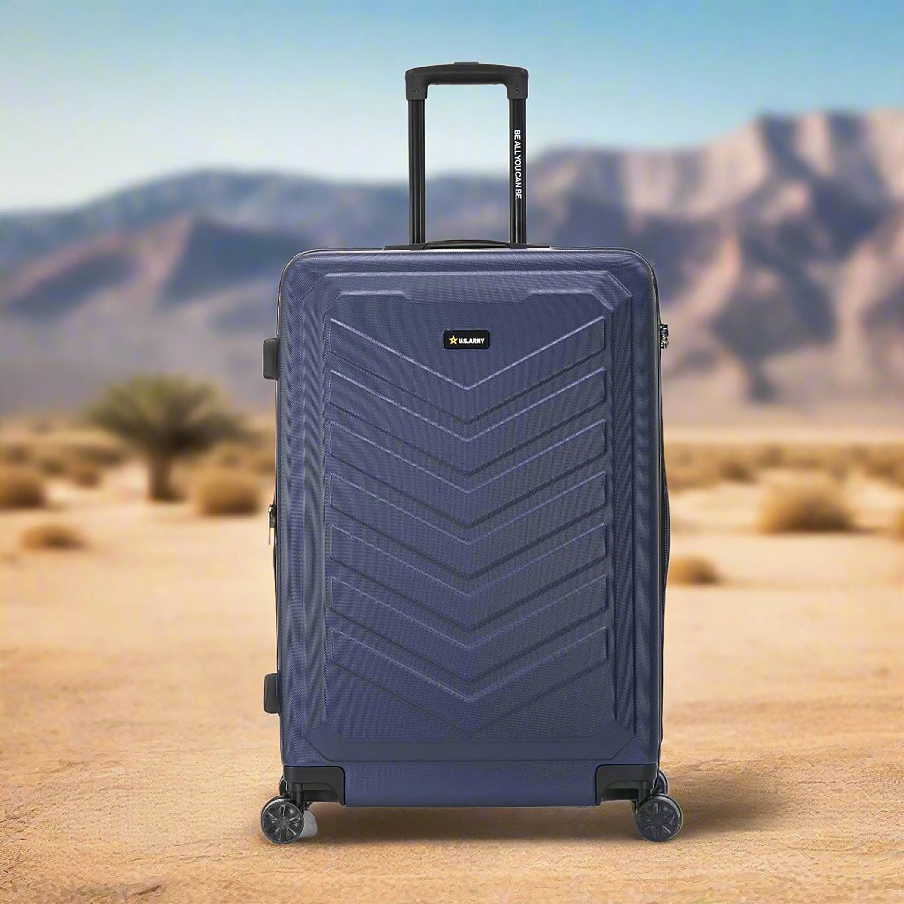 U.S. ARMY FOX PRO 28" Expandable Large Suitcase with TSA Lock - Image 14