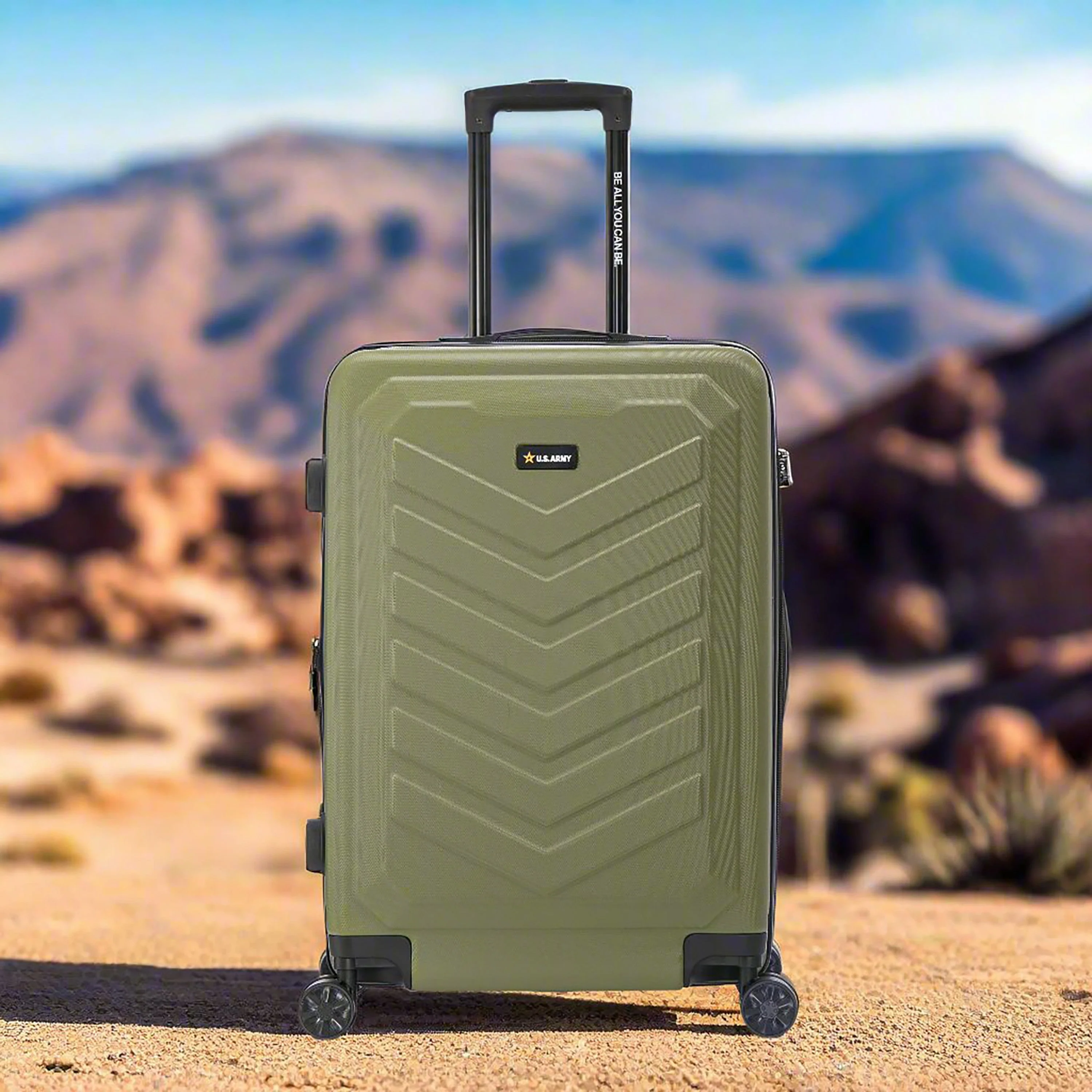 U.S. ARMY FOX PRO 28" Expandable Large Suitcase with TSA Lock - Image 23