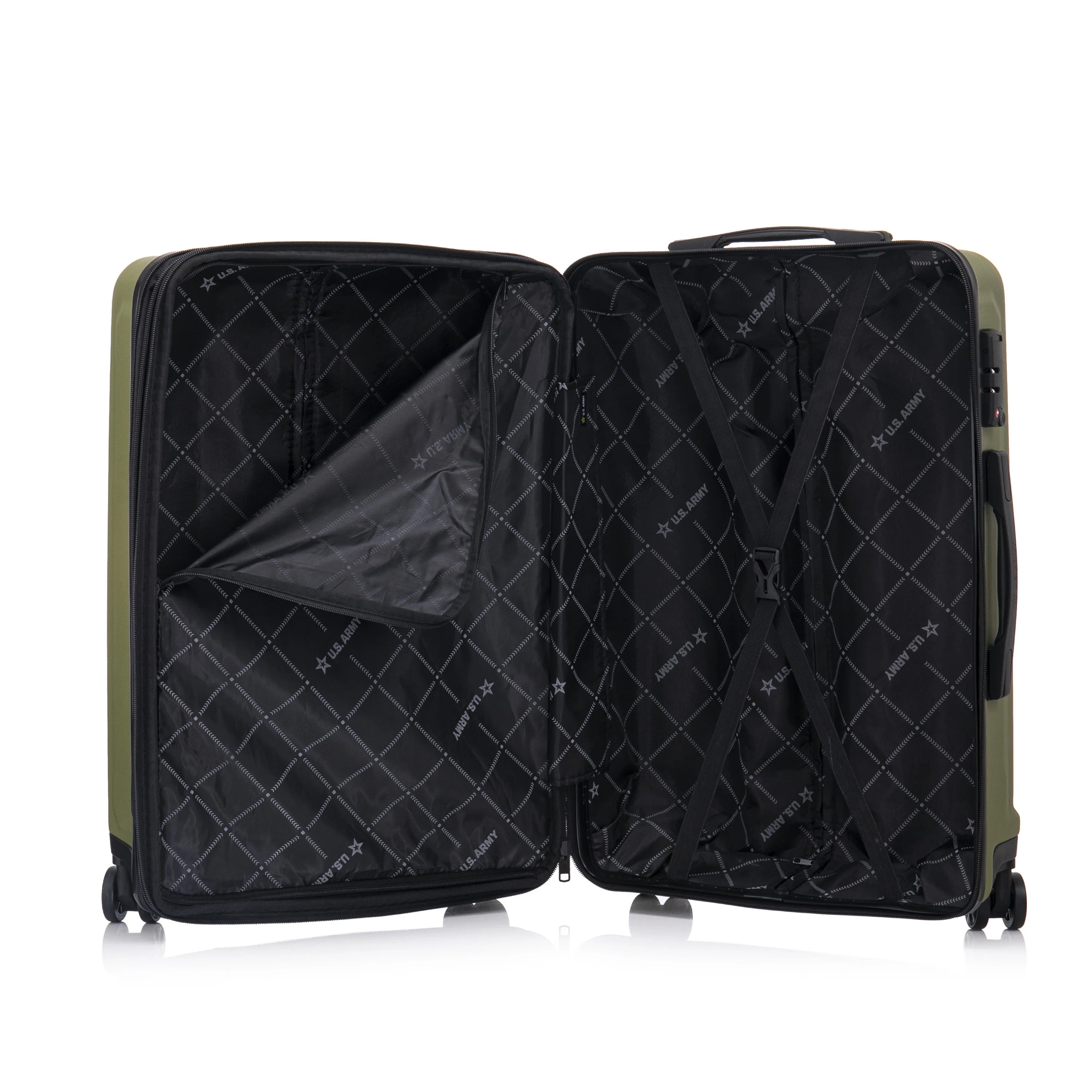 U.S. ARMY FOX PRO 28" Expandable Large Suitcase with TSA Lock - Image 25