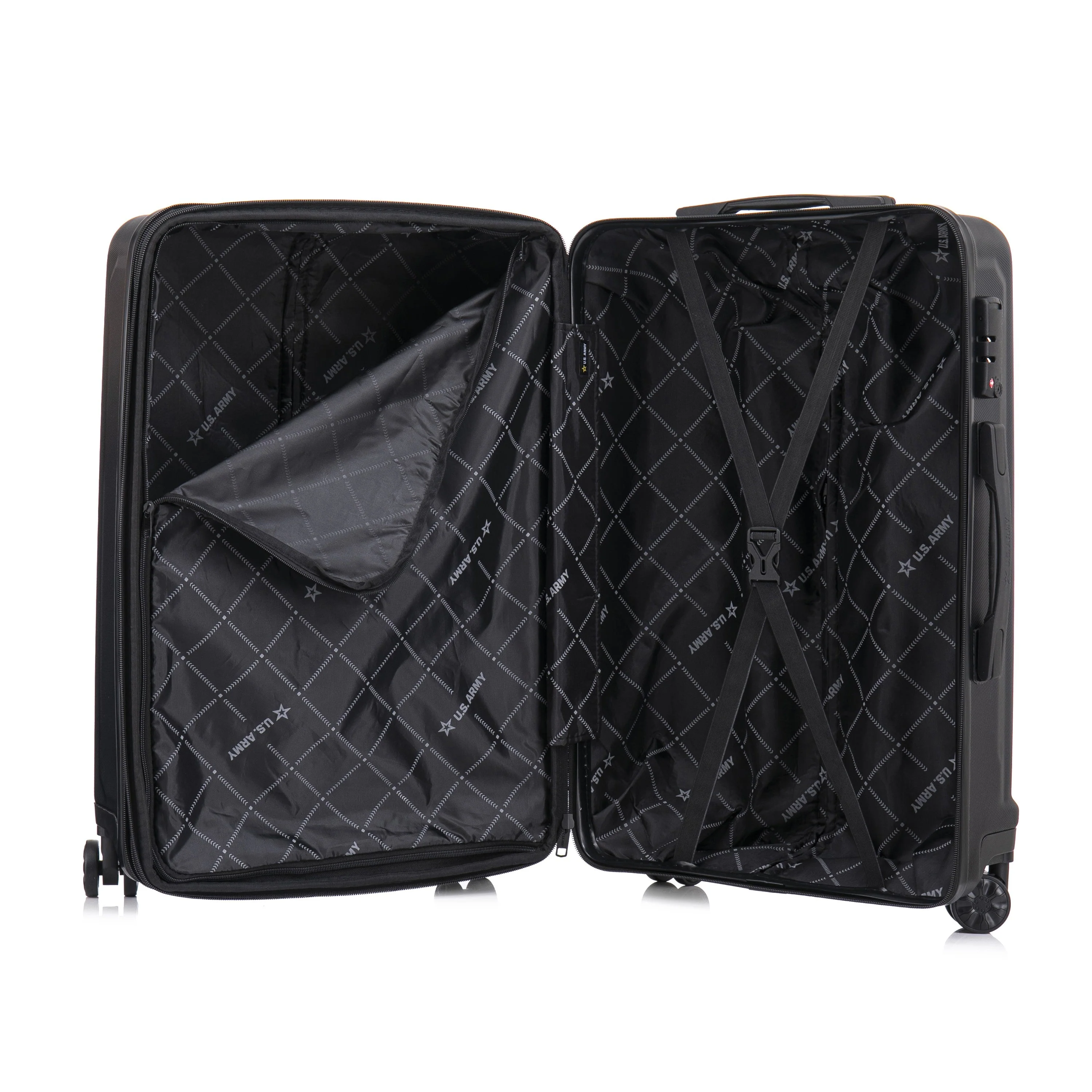 U.S. Army FOX PRO 3-Piece Luggage Set 20"/24"/28" Expandable Suitcases with TSA Lock - Image 24