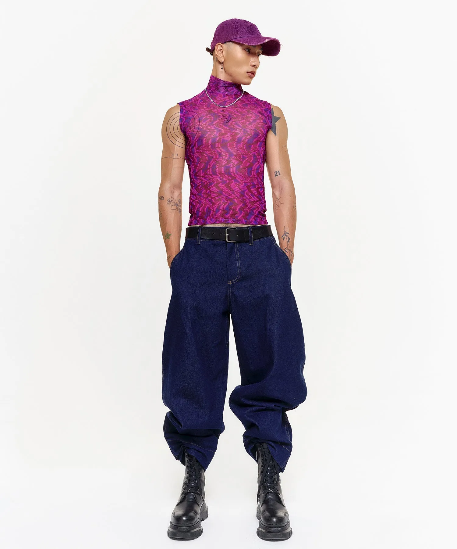 Unisex Dain Jeans - Image 7