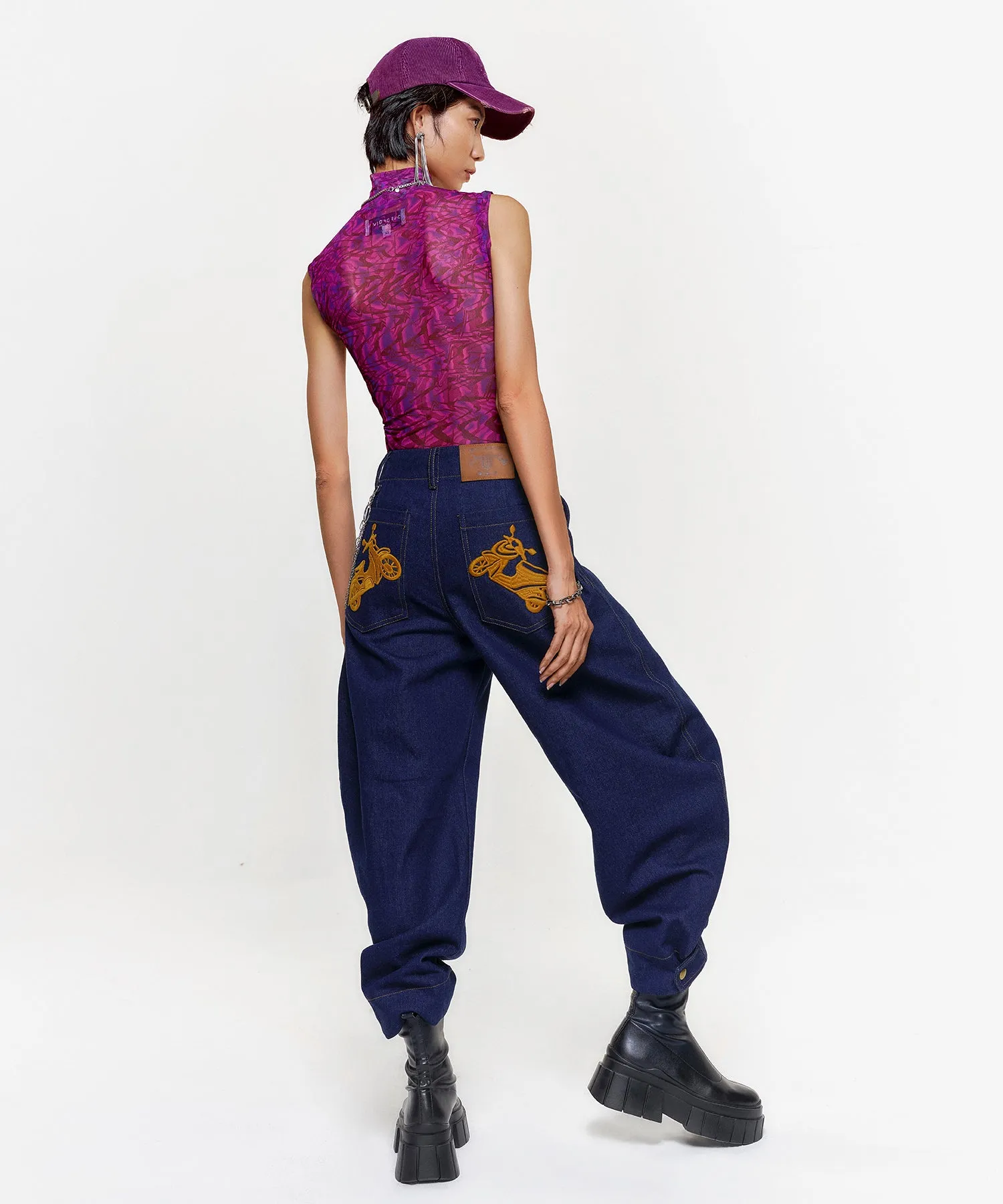 Unisex Dain Jeans - Image 8