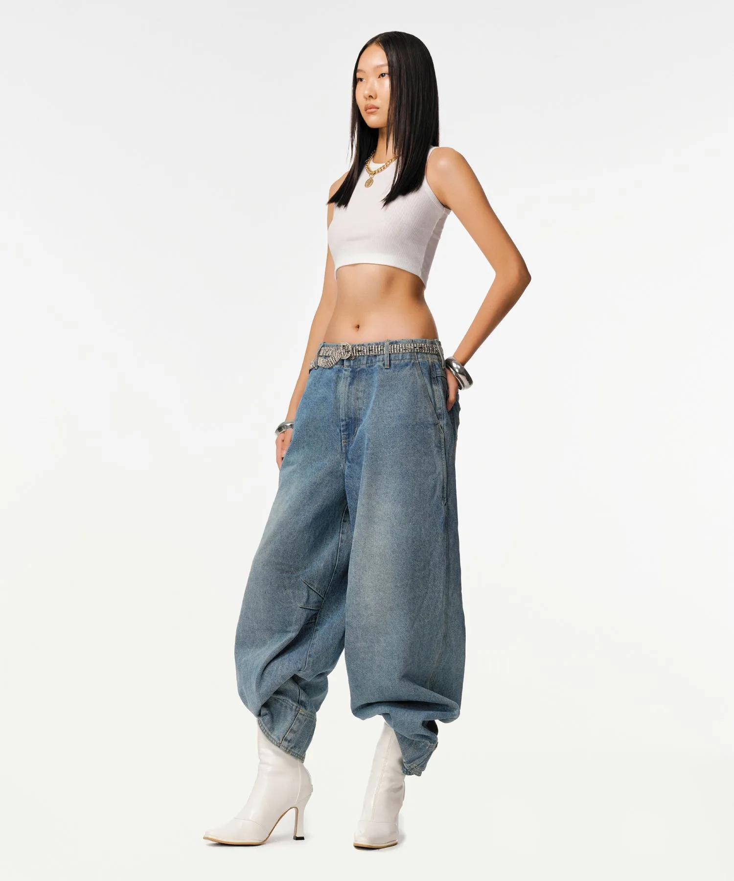 Unisex Gemyny Horseshoe Jeans - Image 3
