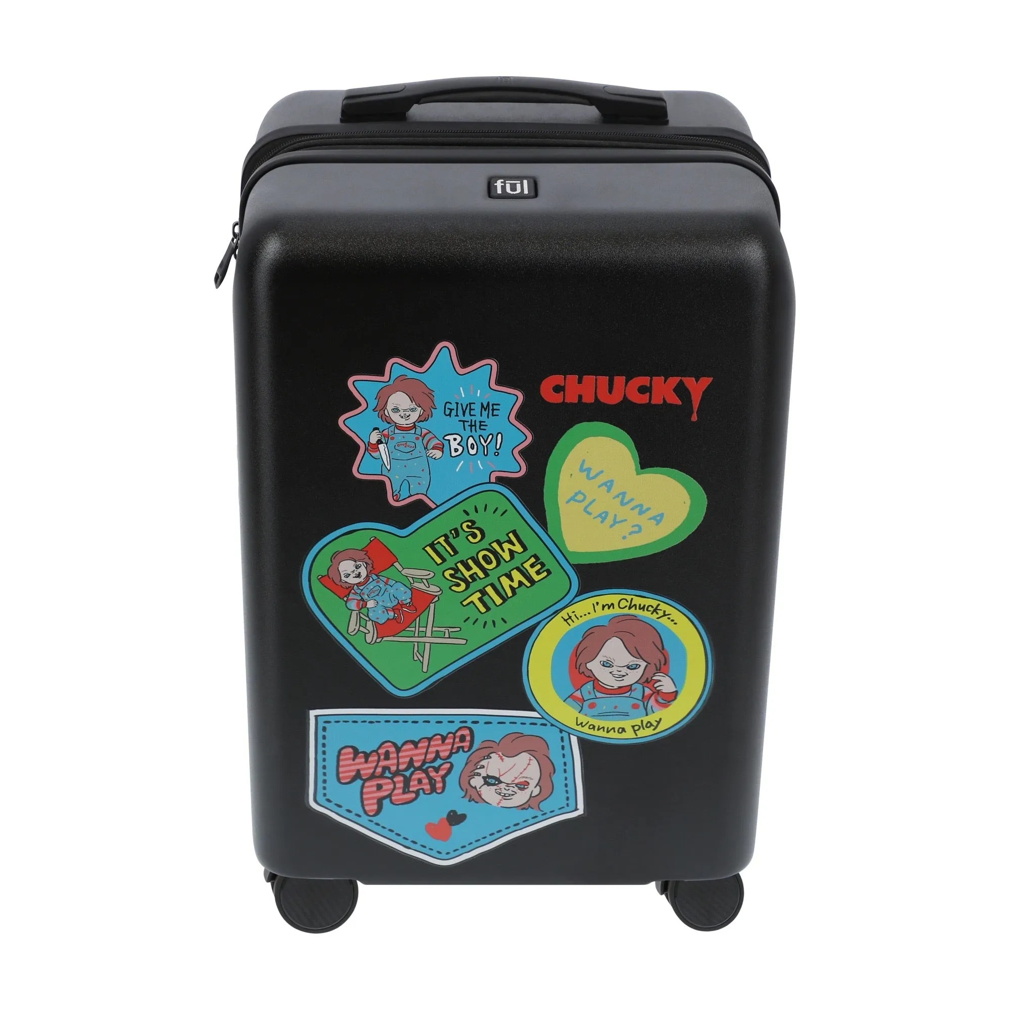 Universal Studios Chucky 22.5" Carry-On Suitcase Luggage - Image 3