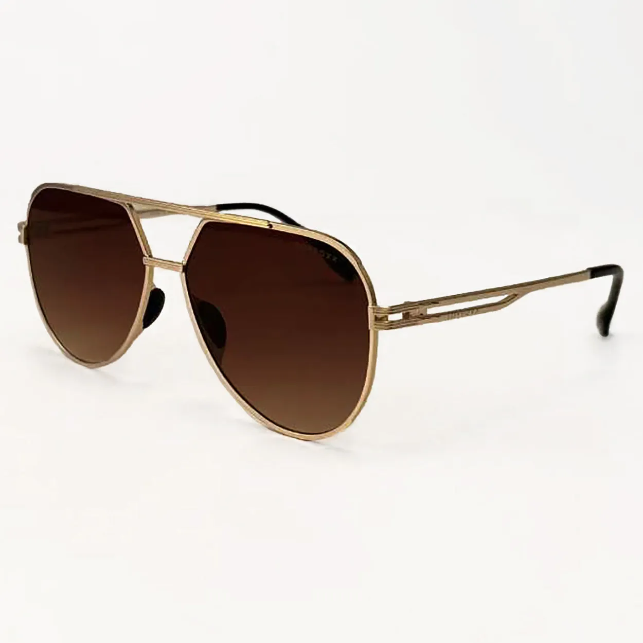 Untangled X Emily - Tangle Free - Brown Aviator Sunglasses - Image 3
