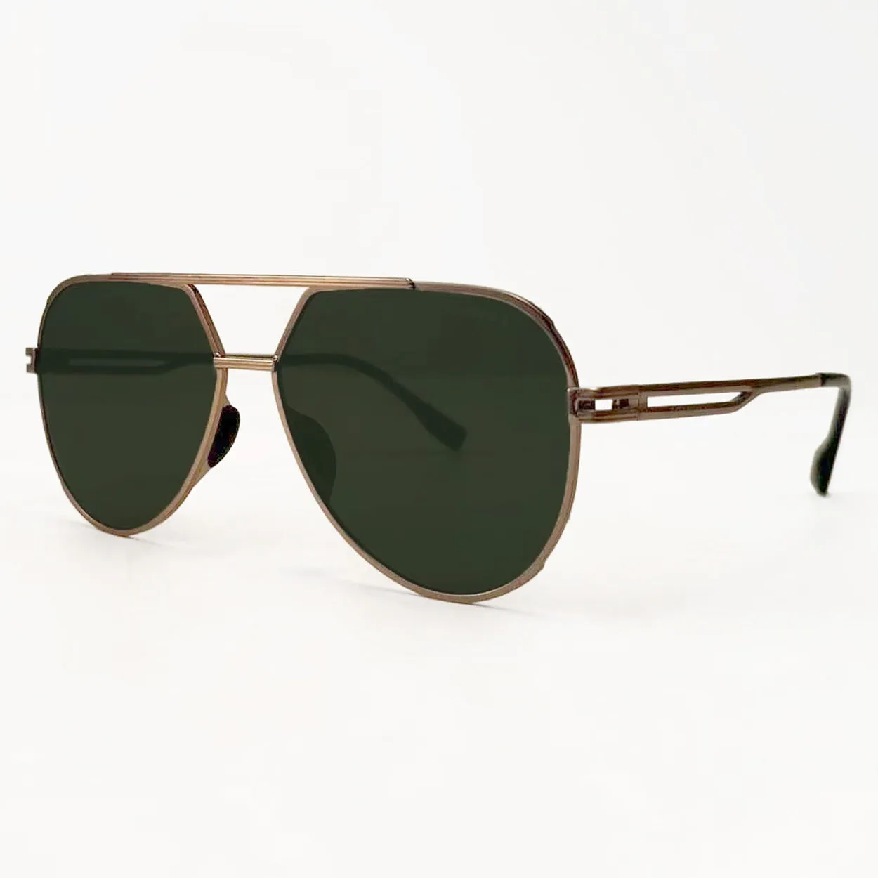 Untangled x Emily - Tangle Free - Olive Aviator Sunglasses - Image 3