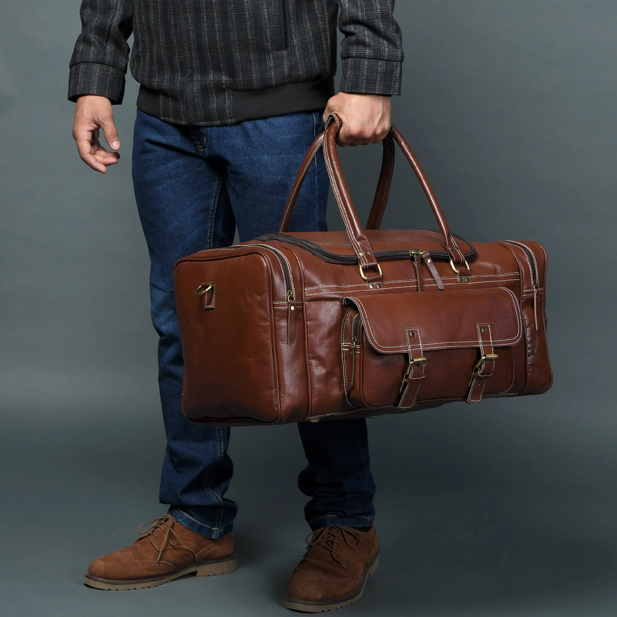 Upgraded Traveler Weekender Duffle - Image 2