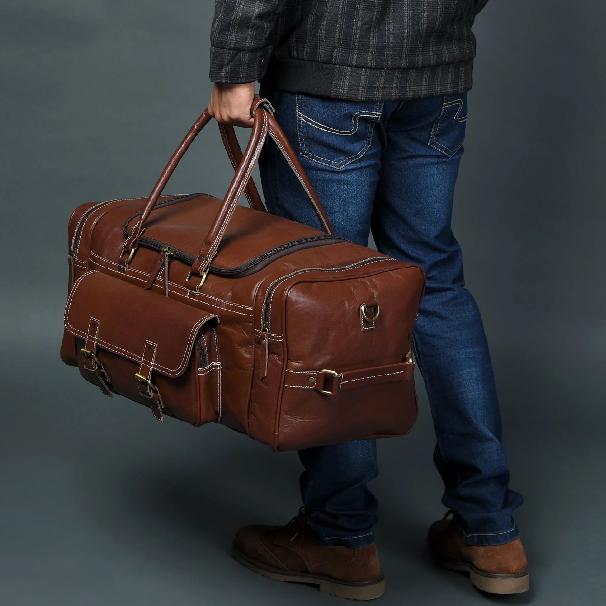 Upgraded Traveler Weekender Duffle - Image 5