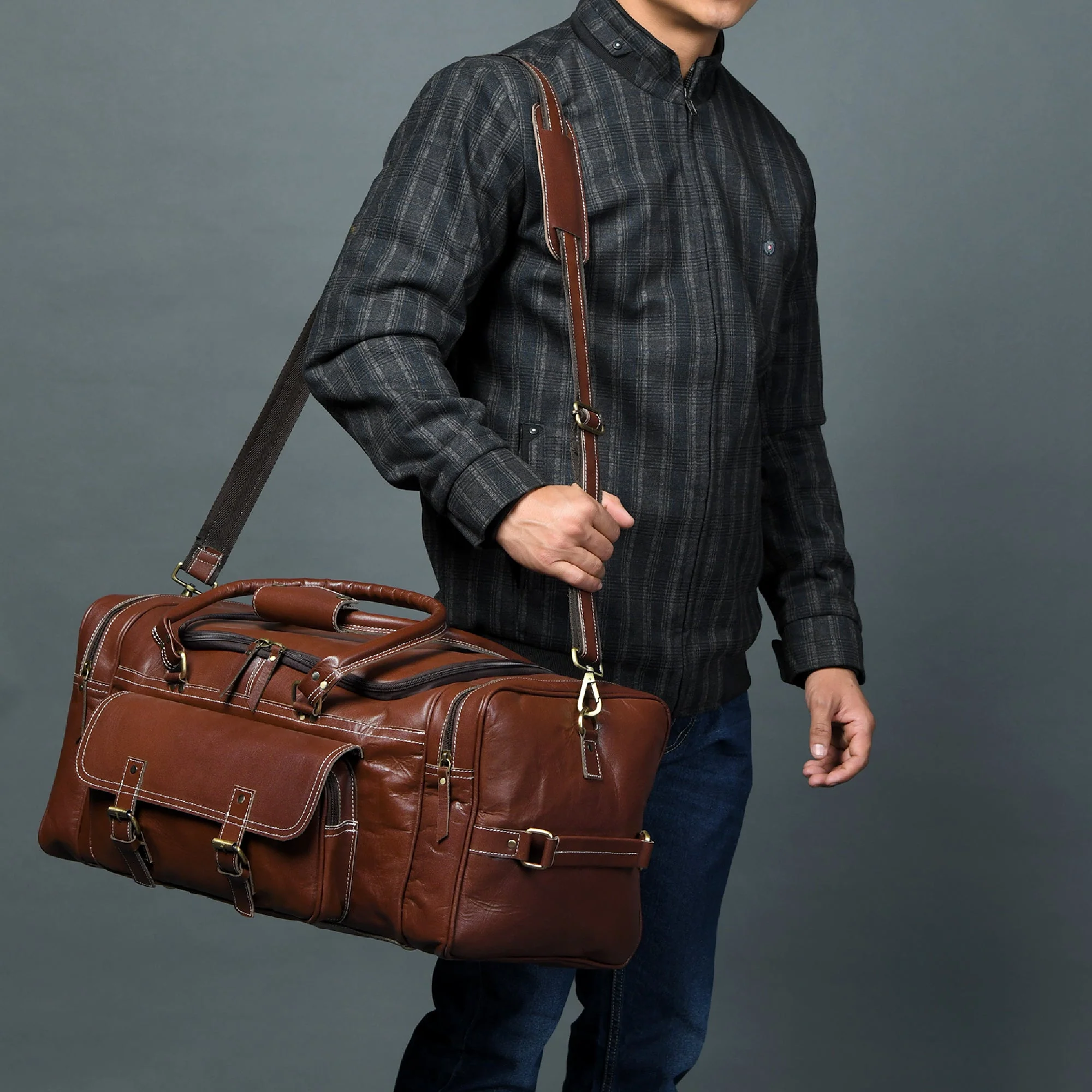Upgraded Traveler Weekender Duffle - Image 6