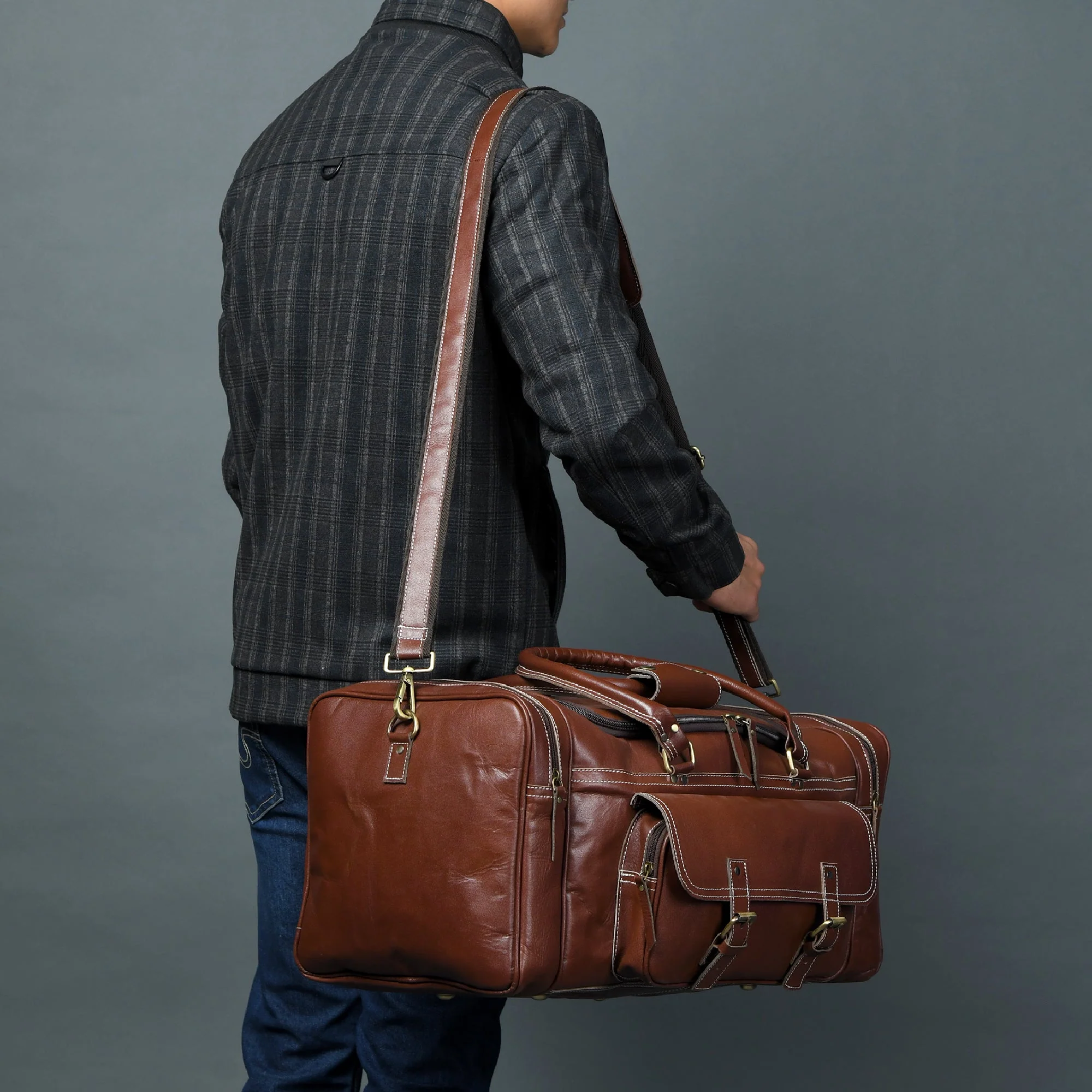 Upgraded Traveler Weekender Duffle - Image 8
