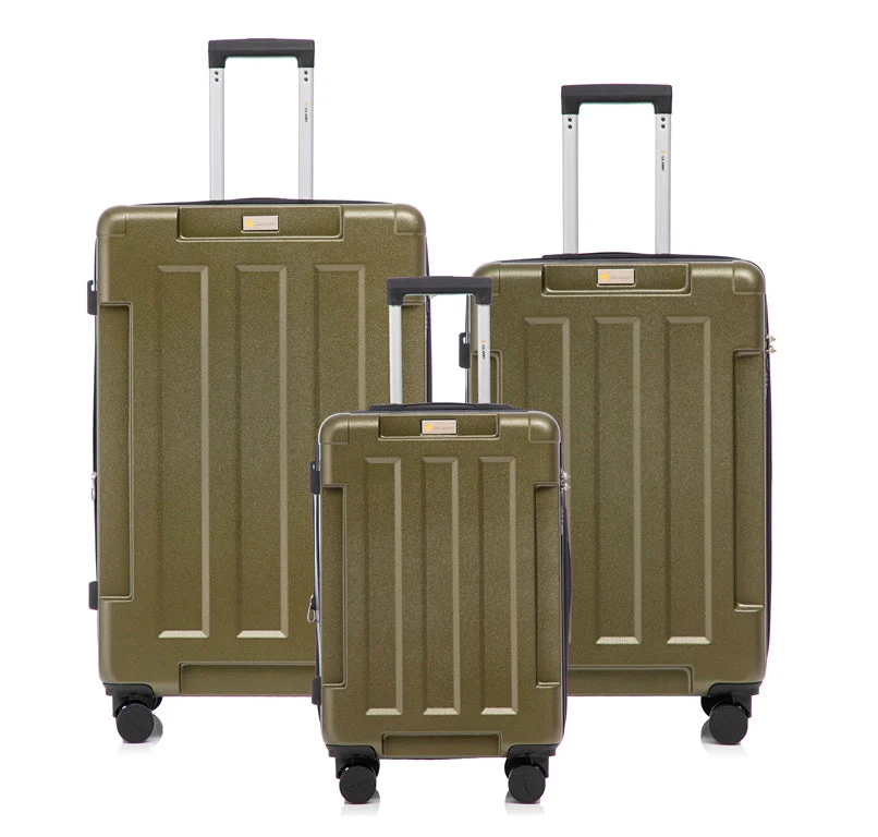 Hawk Expandable 3-Piece Hardside Spinner Luggage Set - 20" 24" 28" with Combination Lock - Image 30