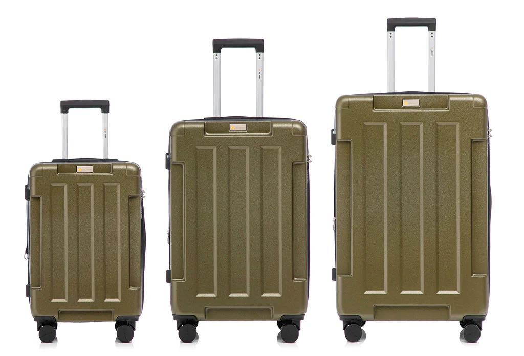 Hawk Expandable 3-Piece Hardside Spinner Luggage Set - 20" 24" 28" with Combination Lock - Image 32