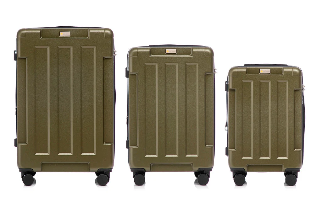 Hawk Expandable 3-Piece Hardside Spinner Luggage Set - 20" 24" 28" with Combination Lock - Image 34