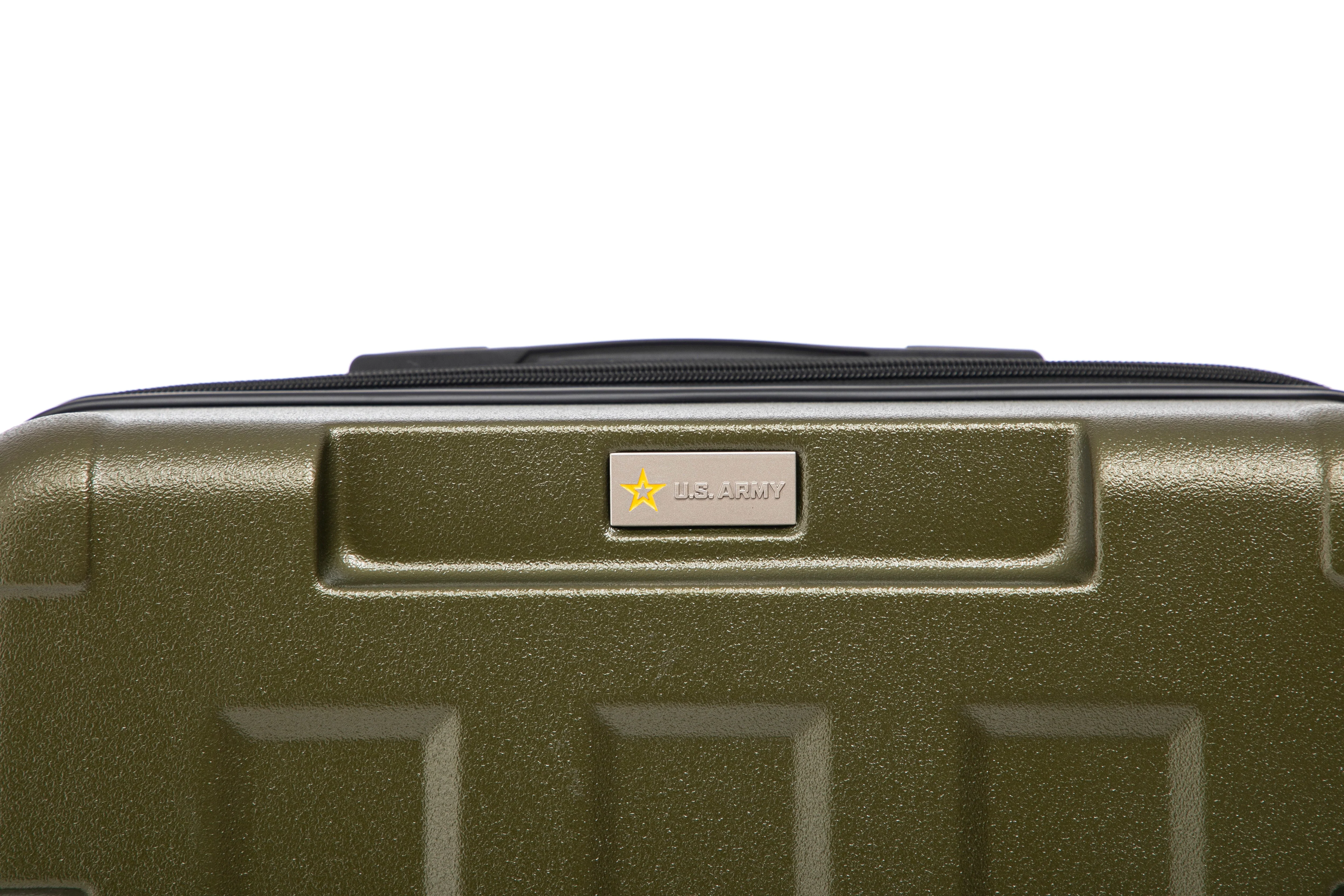 Hawk Expandable 3-Piece Hardside Spinner Luggage Set - 20" 24" 28" with Combination Lock - Image 38