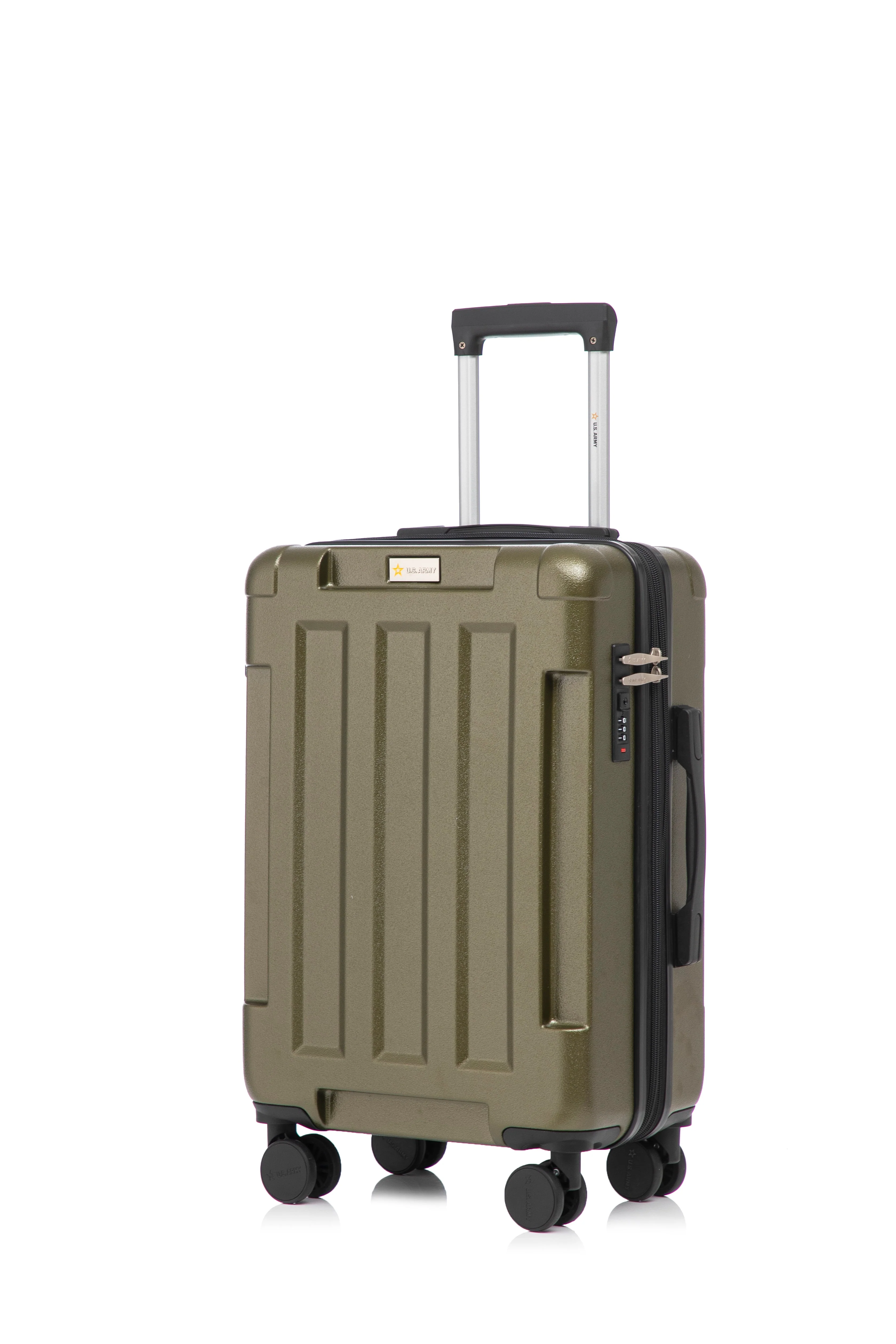 Hawk Expandable 3-Piece Hardside Spinner Luggage Set - 20" 24" 28" with Combination Lock - Image 43