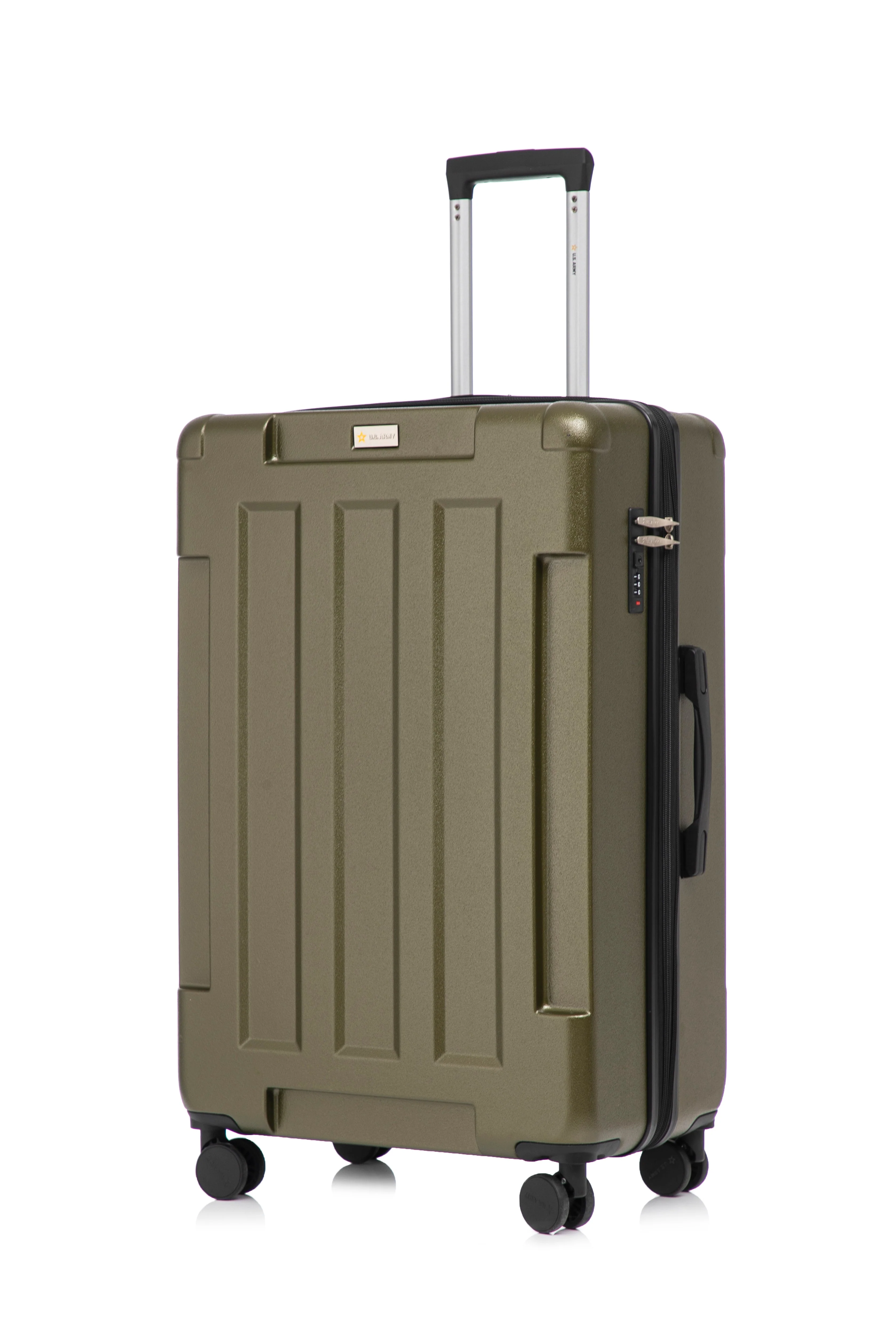 Hawk Expandable 3-Piece Hardside Spinner Luggage Set - 20" 24" 28" with Combination Lock - Image 51