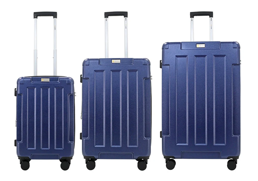 Hawk Expandable 3-Piece Hardside Spinner Luggage Set - 20" 24" 28" with Combination Lock - Image 58