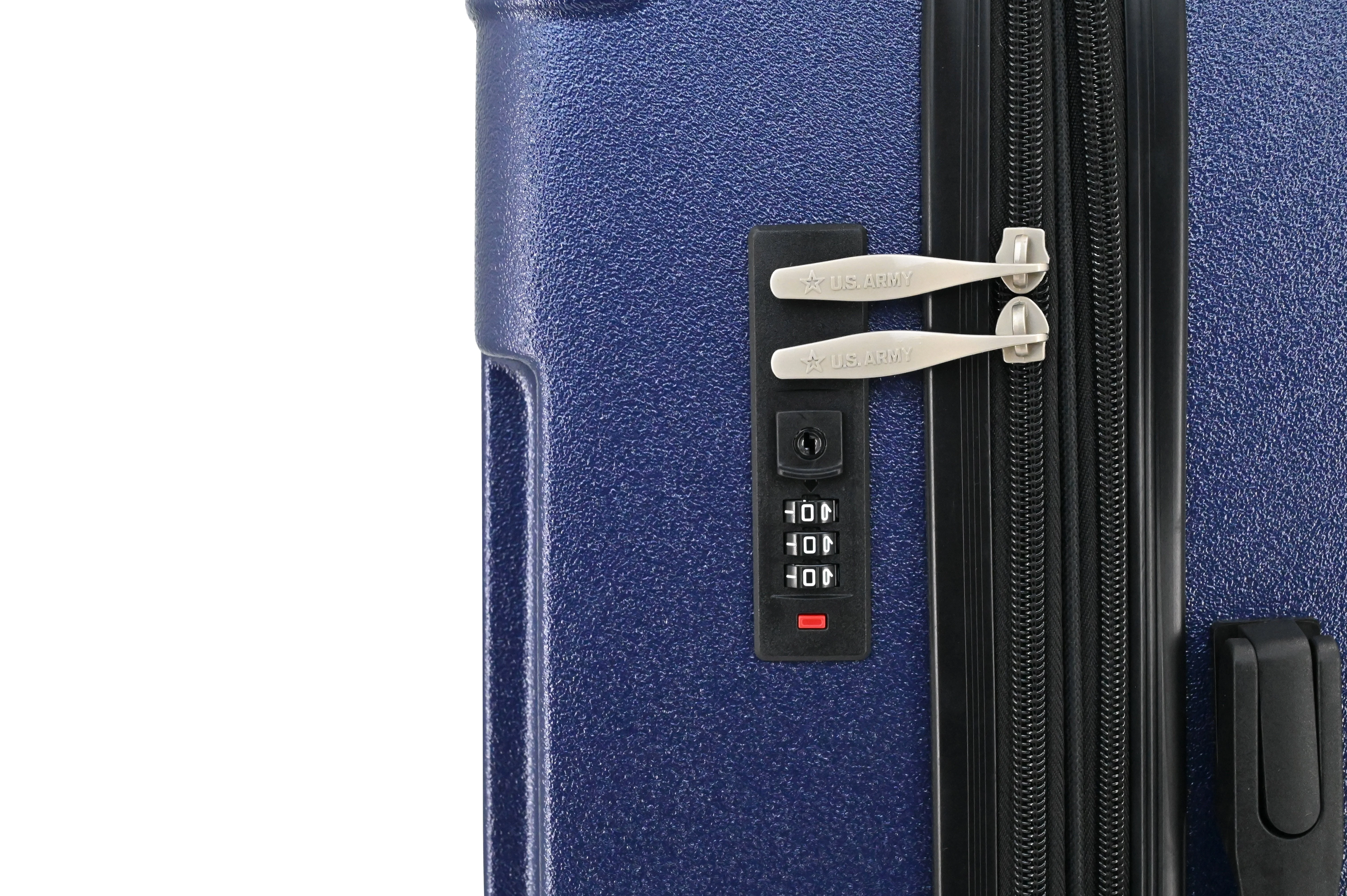 Hawk Expandable 3-Piece Hardside Spinner Luggage Set - 20" 24" 28" with Combination Lock - Image 74