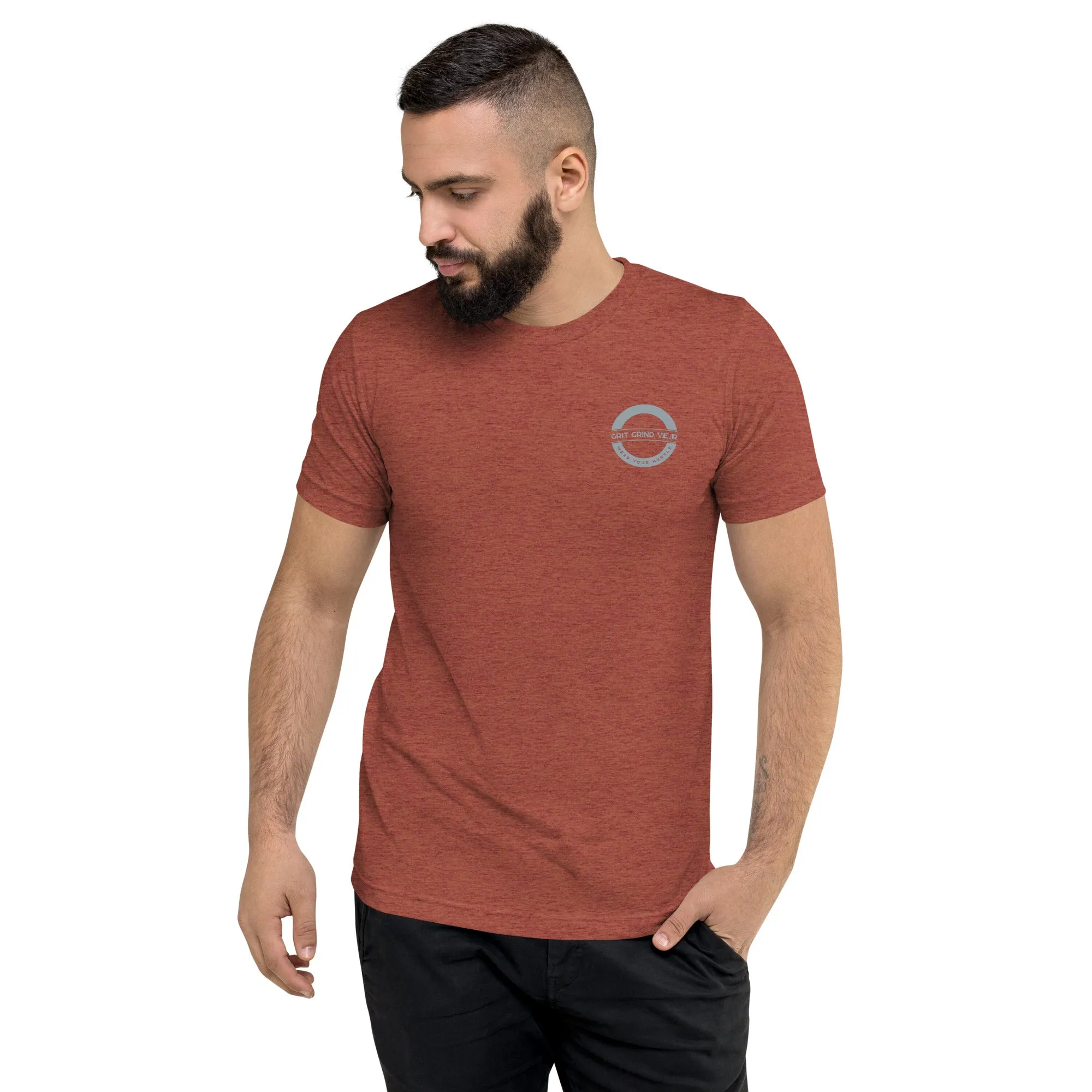 US Grit Grind Black/White T-shirt - Image 13