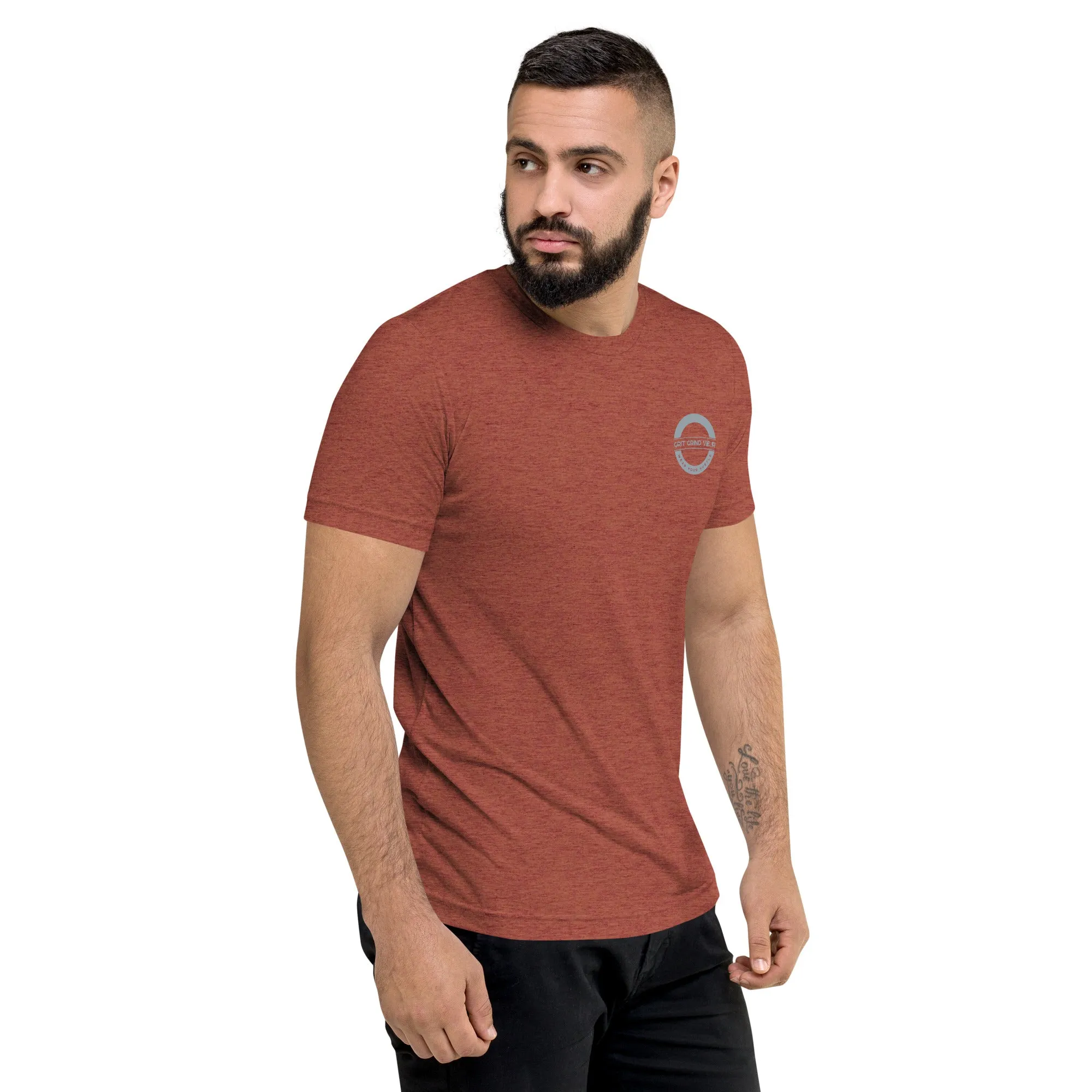 US Grit Grind Black/White T-shirt - Image 17