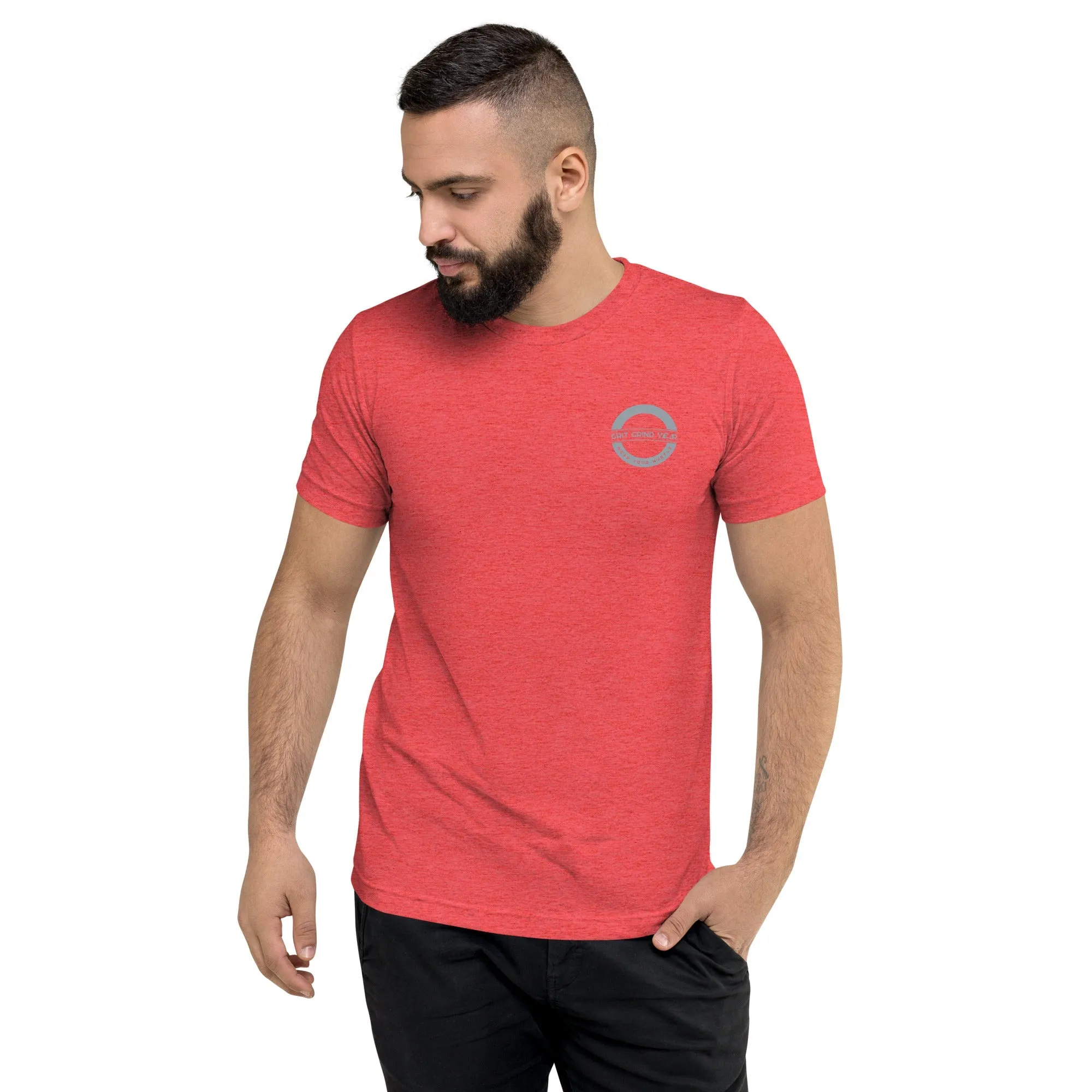 US Grit Grind Black/White T-shirt - Image 19
