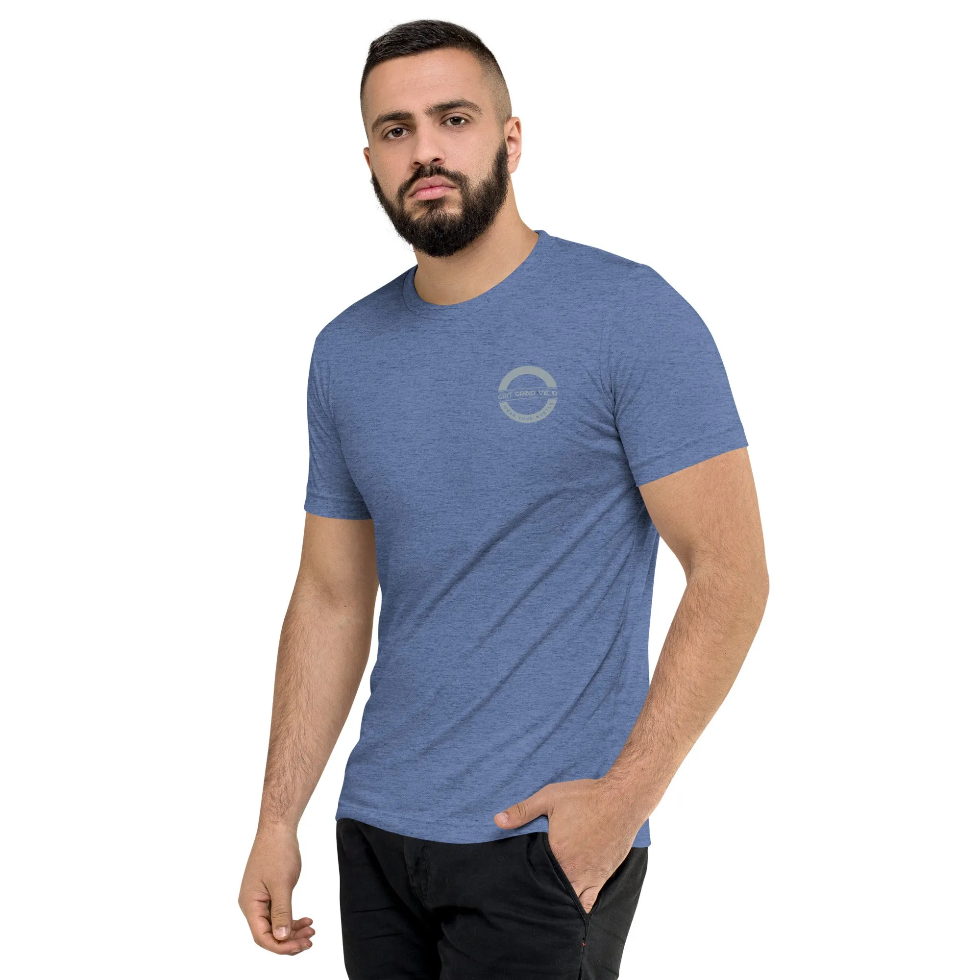 US Grit Grind Black/White T-shirt - Image 27