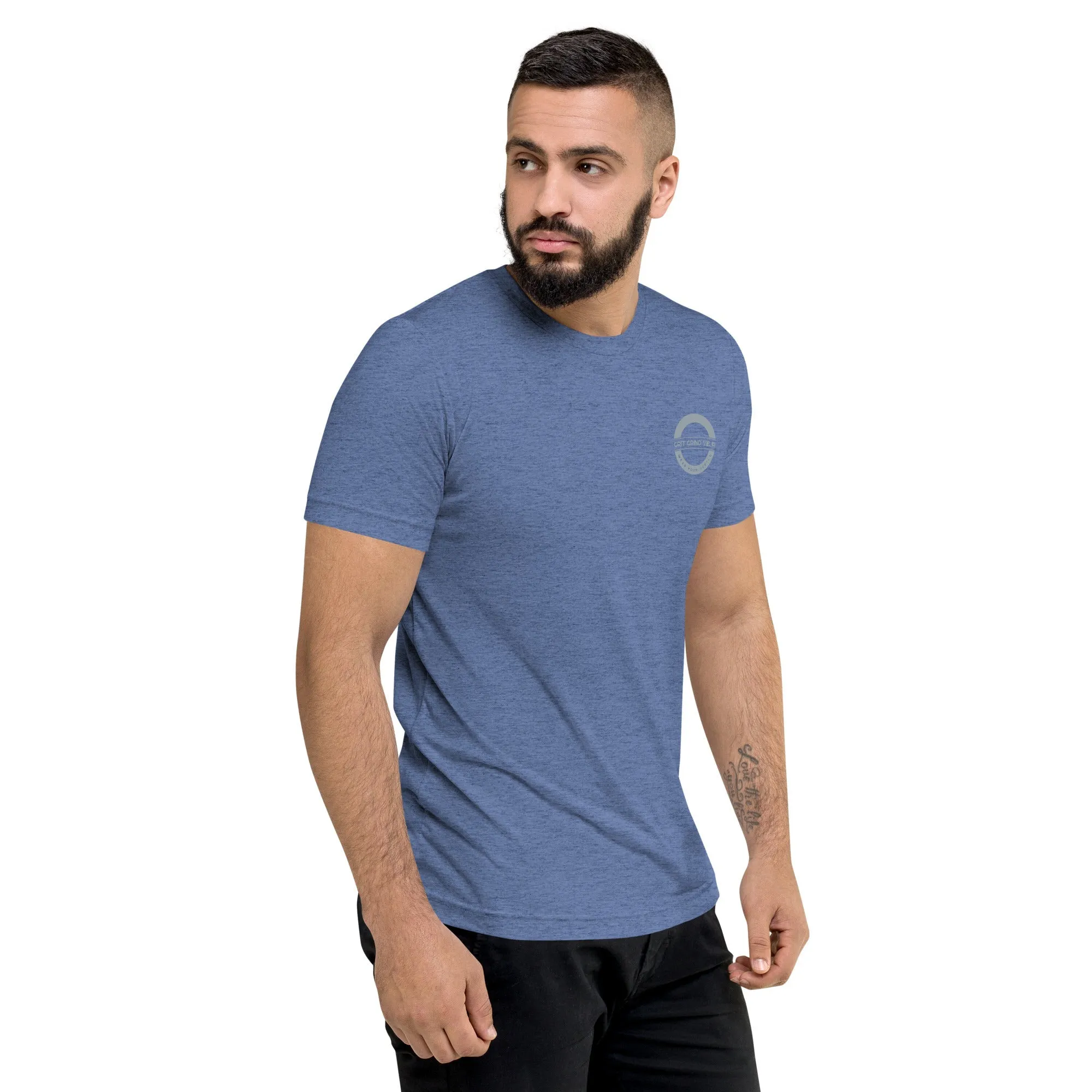 US Grit Grind Black/White T-shirt - Image 29