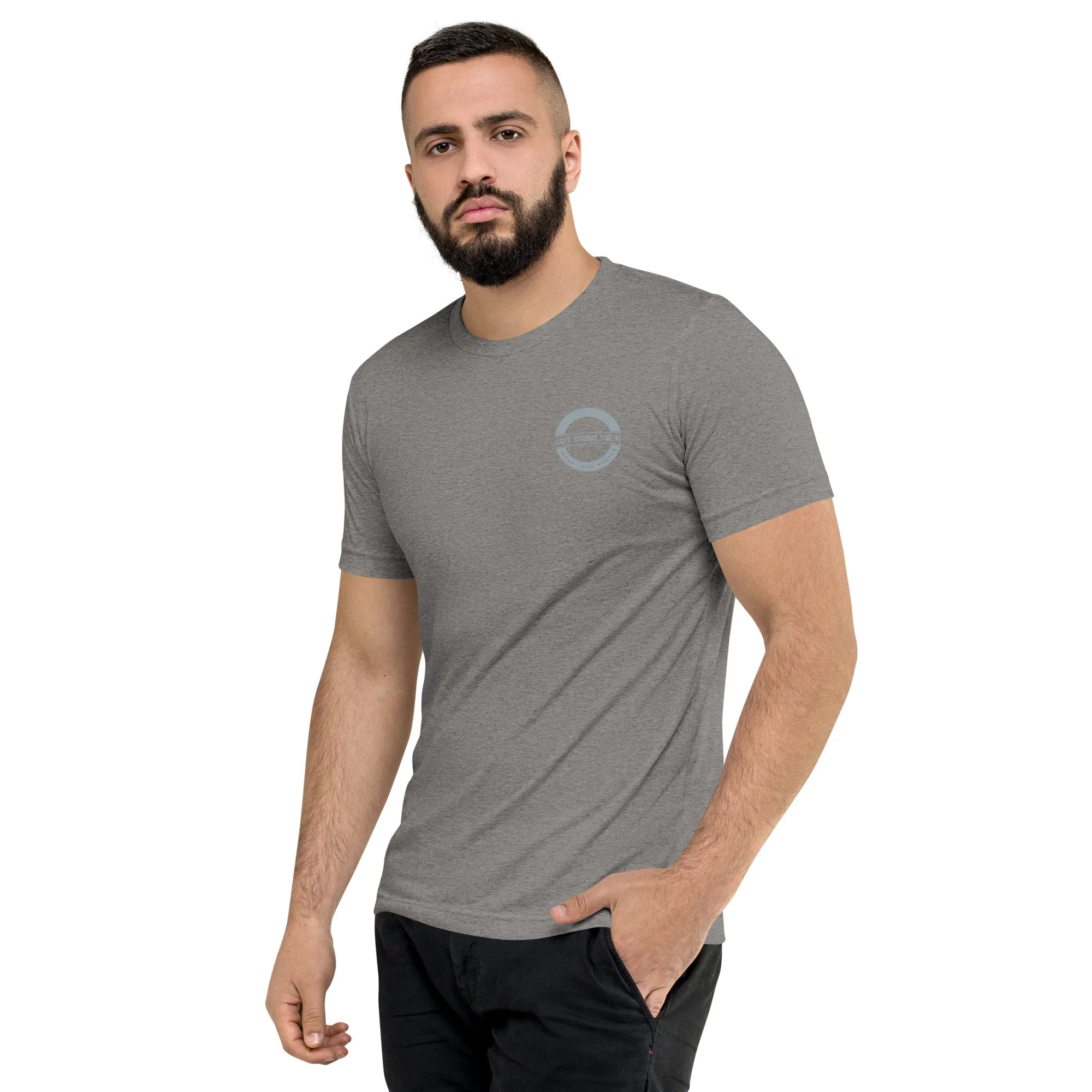 US Grit Grind Black/White T-shirt - Image 39