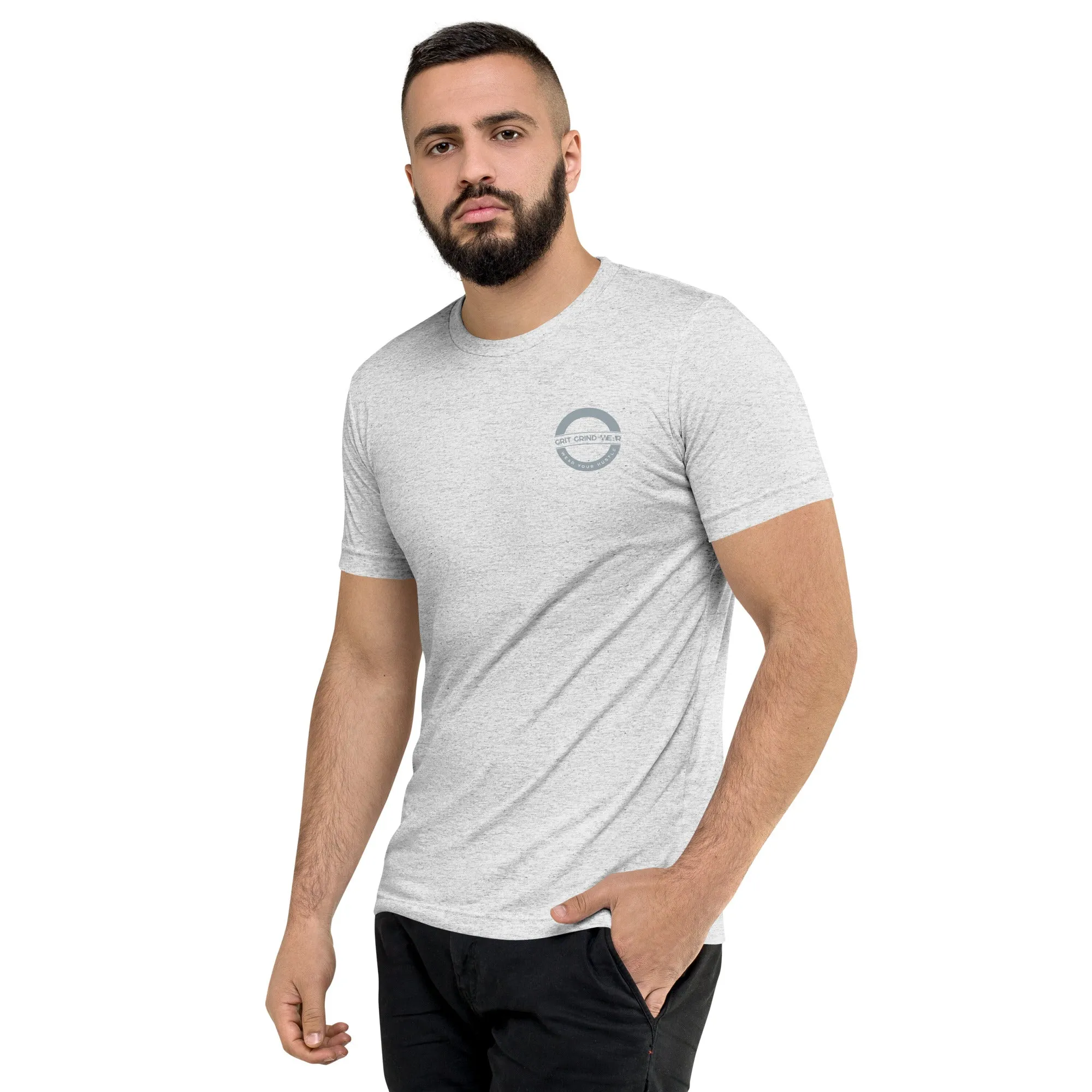 US Grit Grind Black/White T-shirt - Image 63