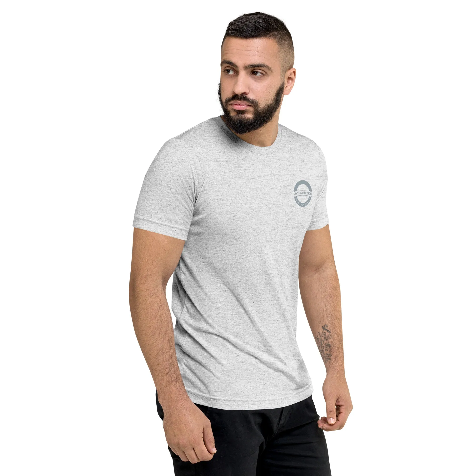 US Grit Grind Black/White T-shirt - Image 65
