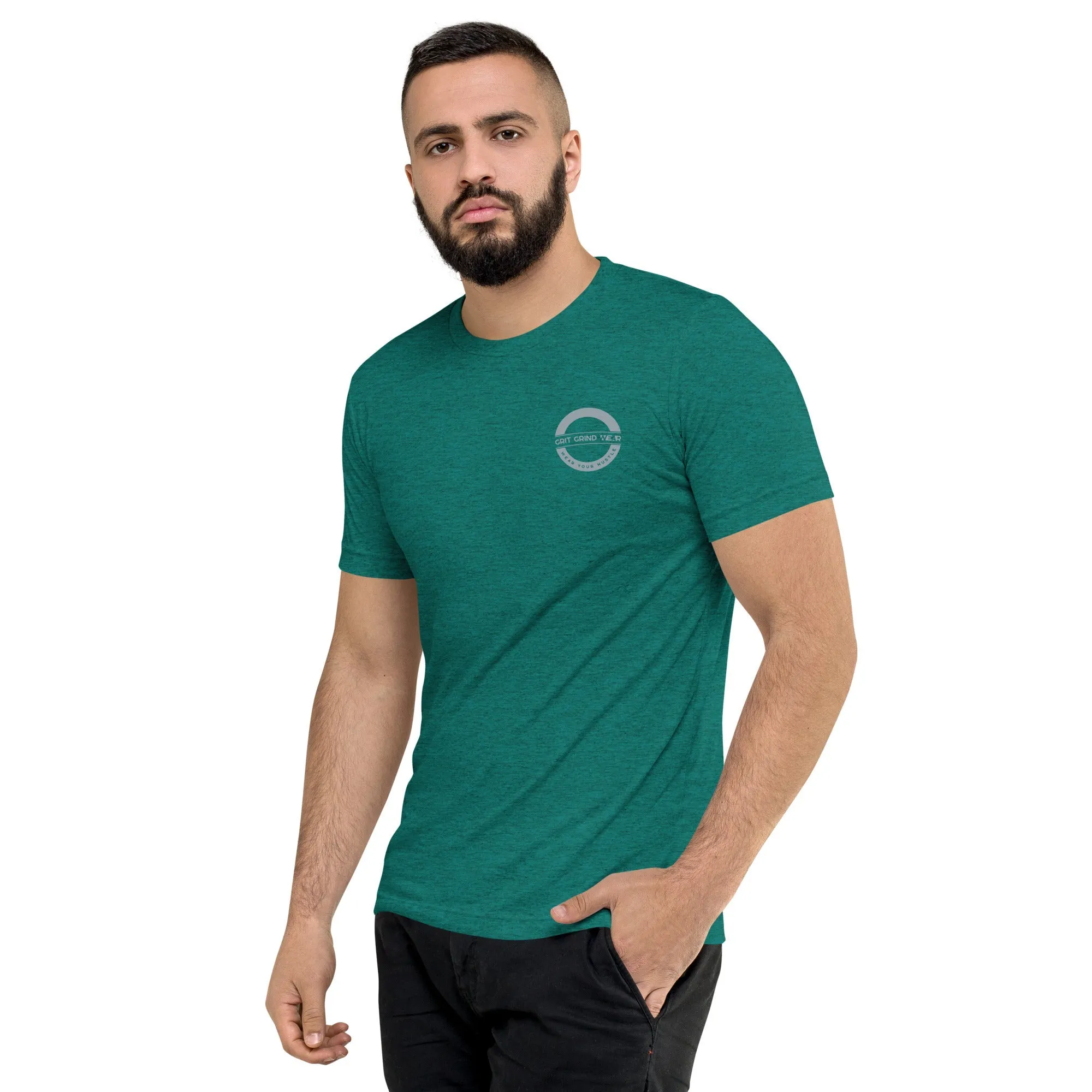 US Grit Grind Black/White T-shirt - Image 9