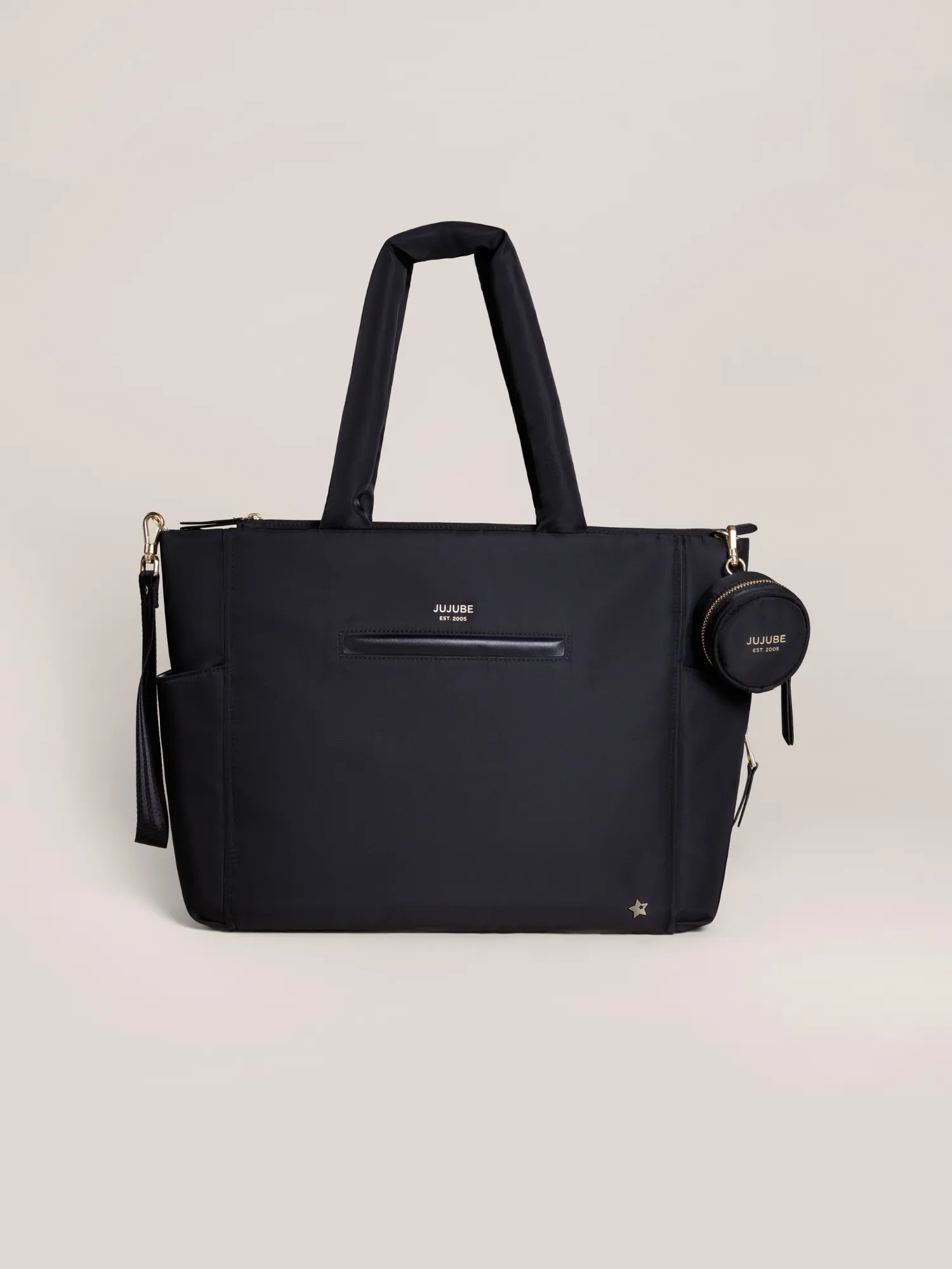 Utility-Strap Tote Black - Image 2